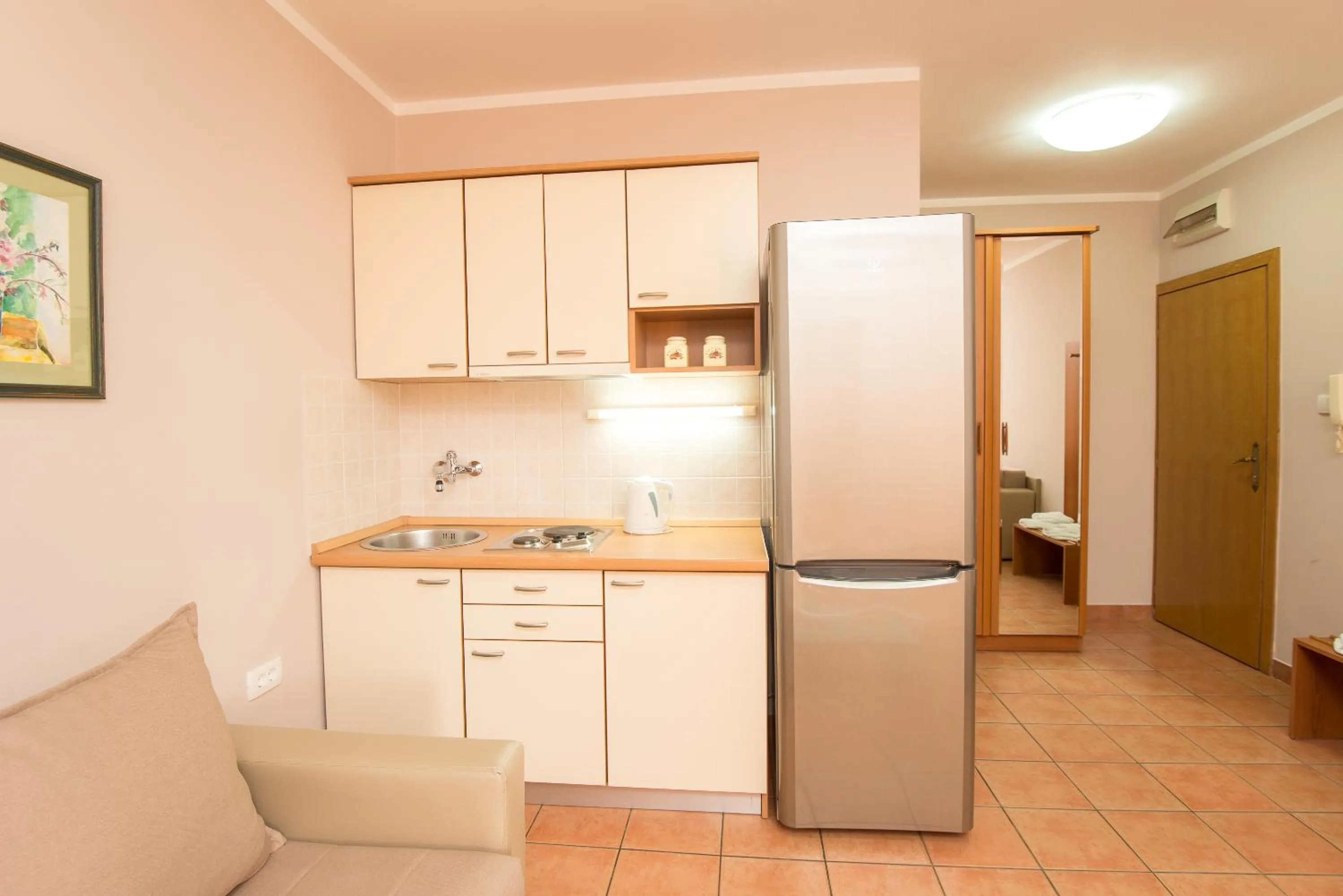 Kitchen or kitchenette in Apartments Sofija