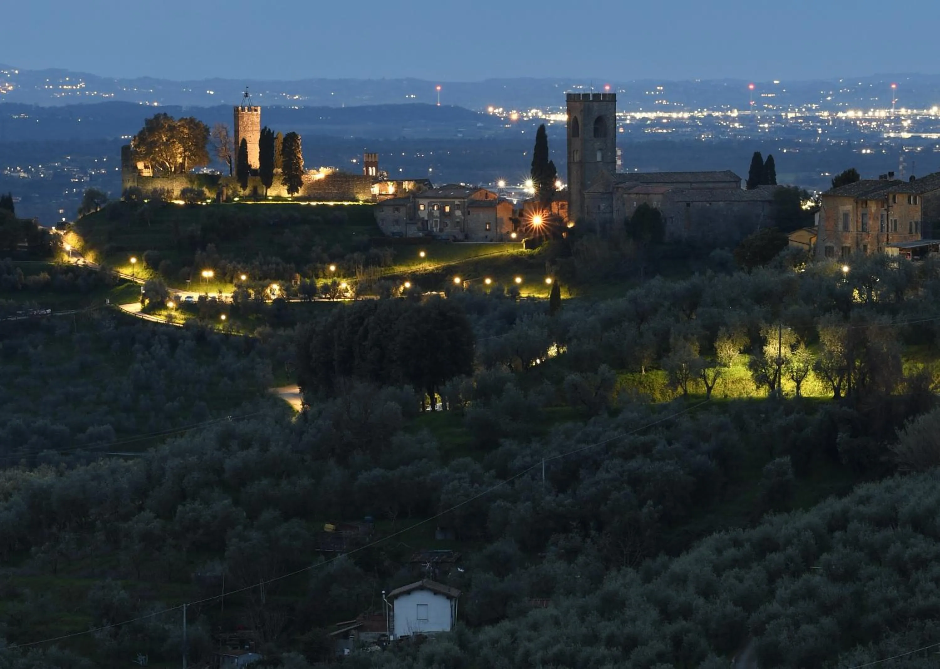 City view in I Sette Borghi