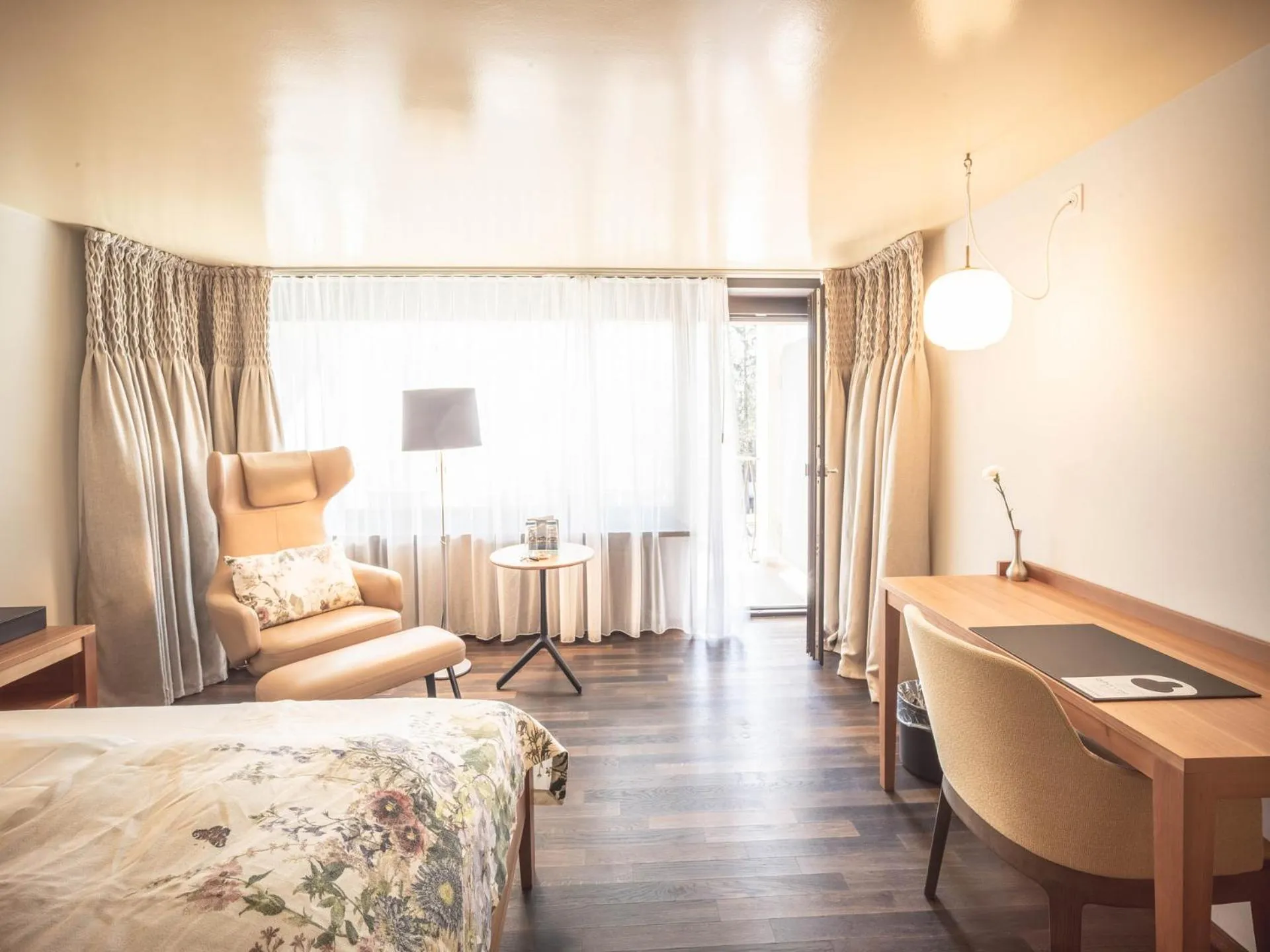 Photo of the whole room, Bed in Hof Weissbad Health & Wellness Resort