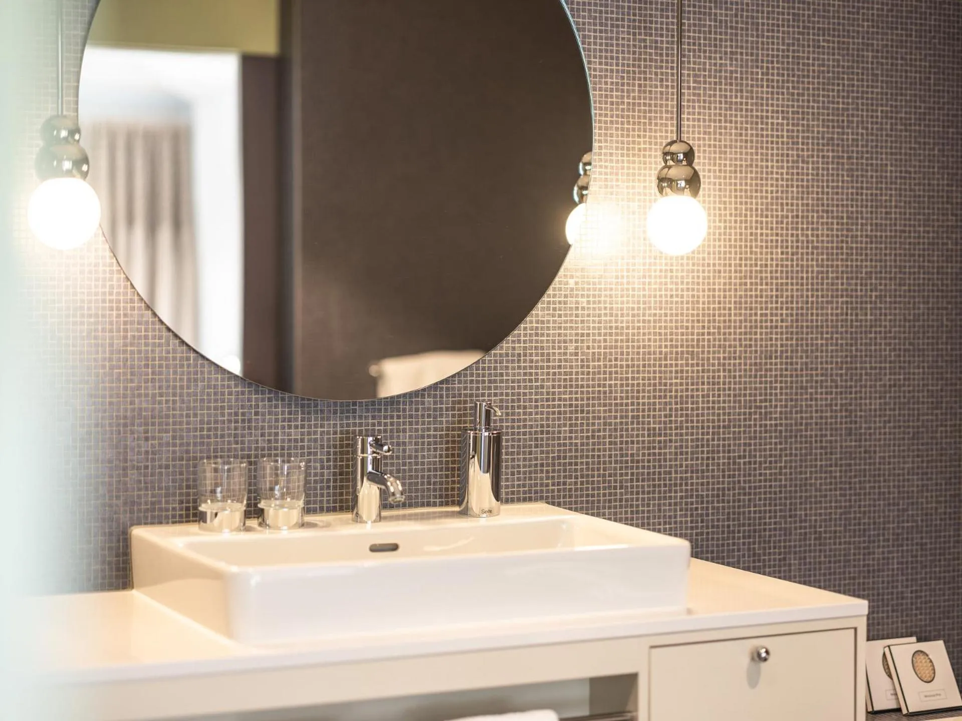 Bathroom in Hof Weissbad Health & Wellness Resort