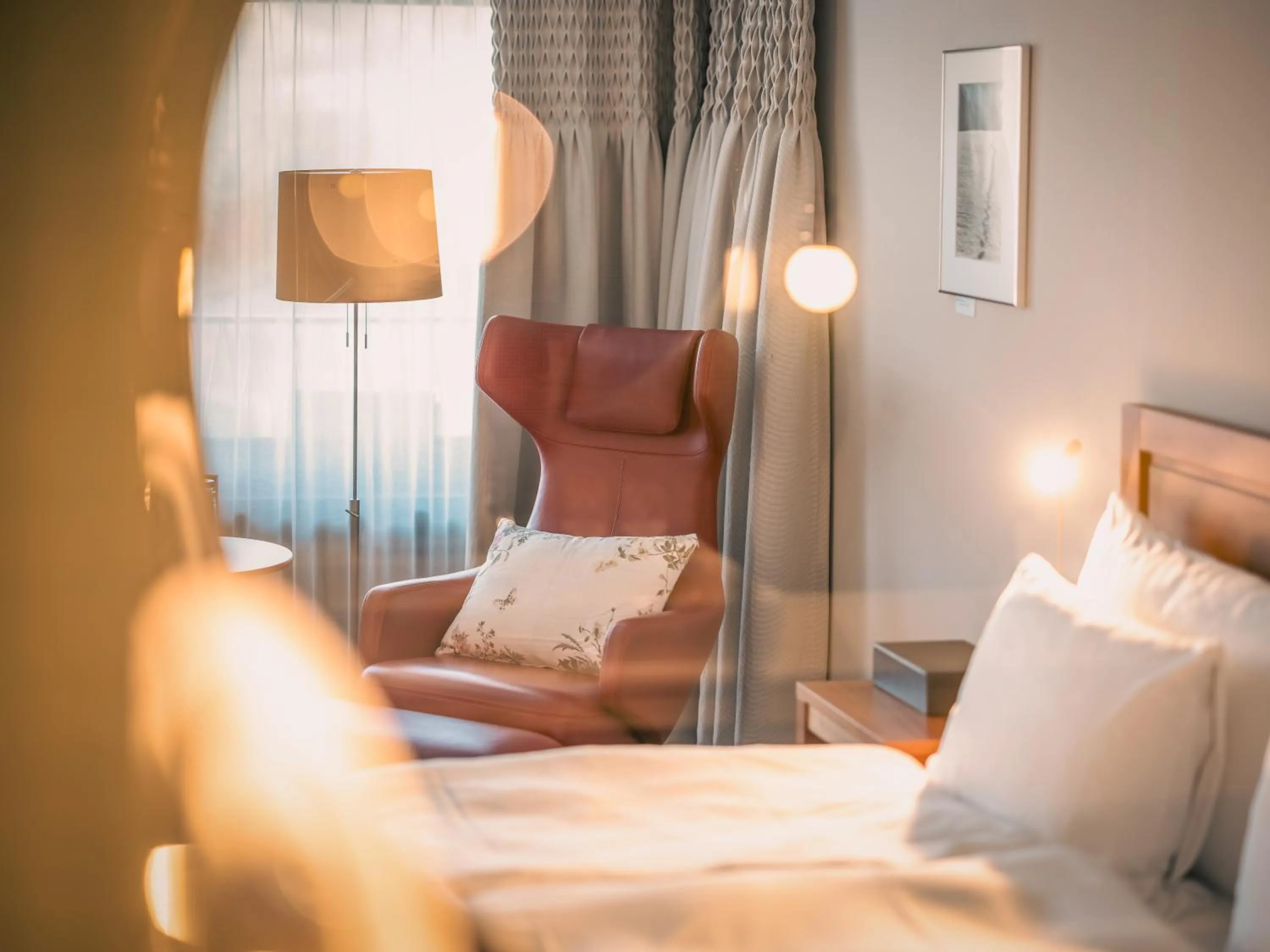 Photo of the whole room, Bed in Hof Weissbad Health & Wellness Resort