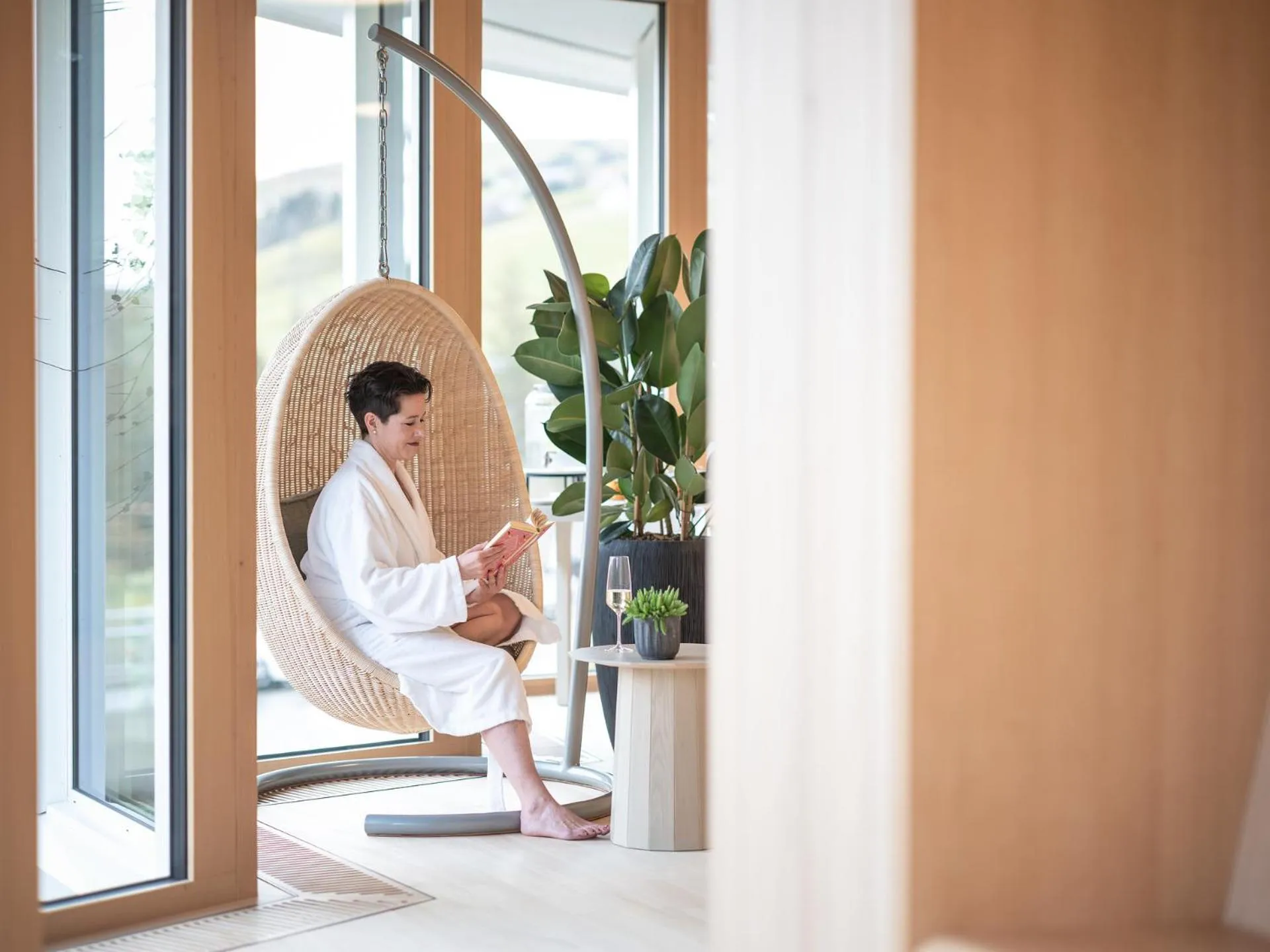 Sauna in Hof Weissbad Health & Wellness Resort