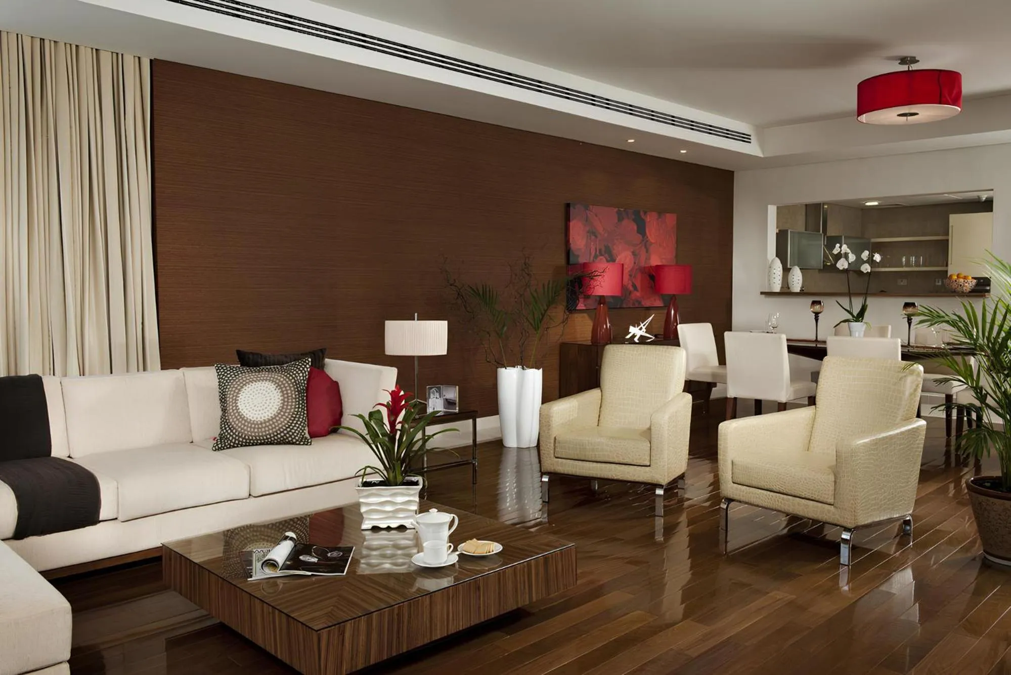 Living room in Fraser Suites Doha