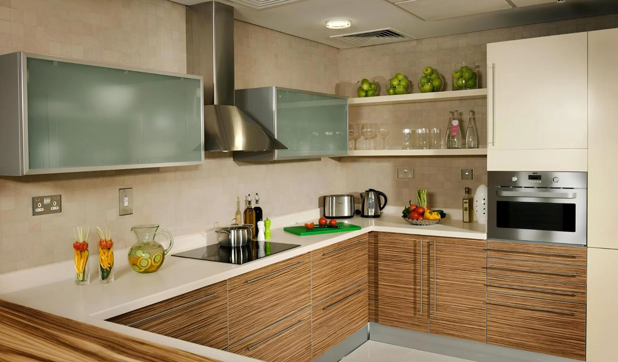 kitchen in Fraser Suites Doha