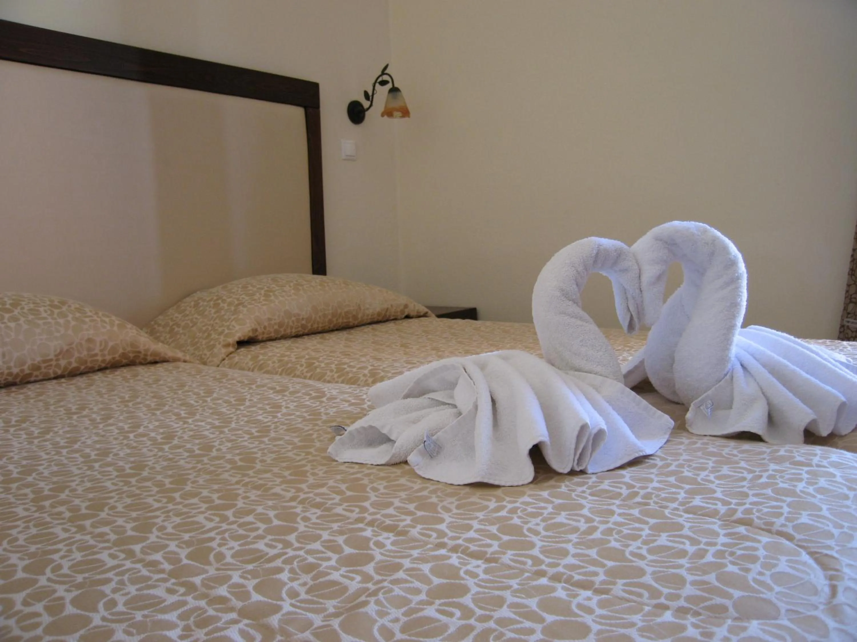 Bed in Blue Sea Hotel Apartments