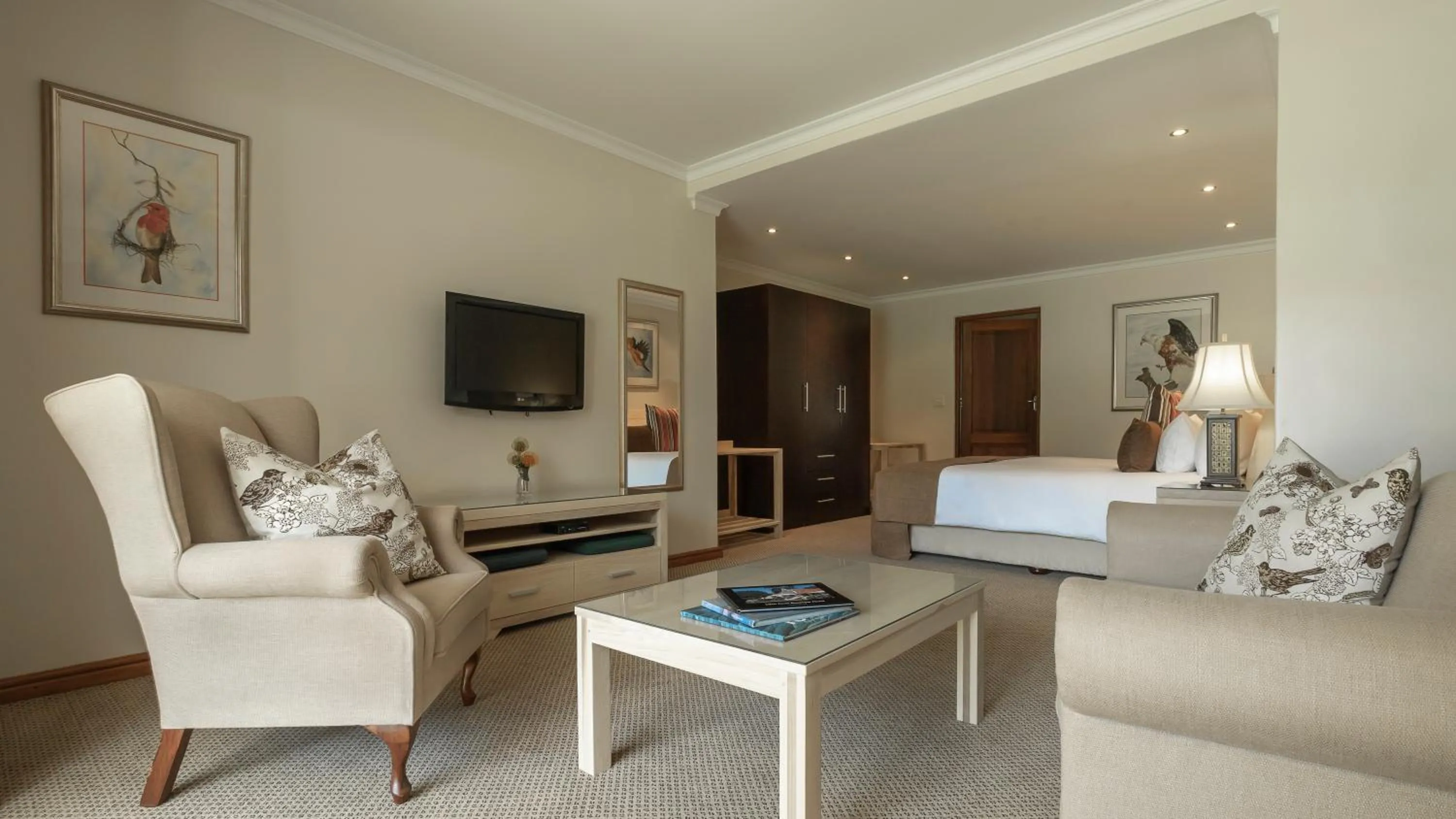 Seating area in Glen Avon Lodge Boutique Hotel