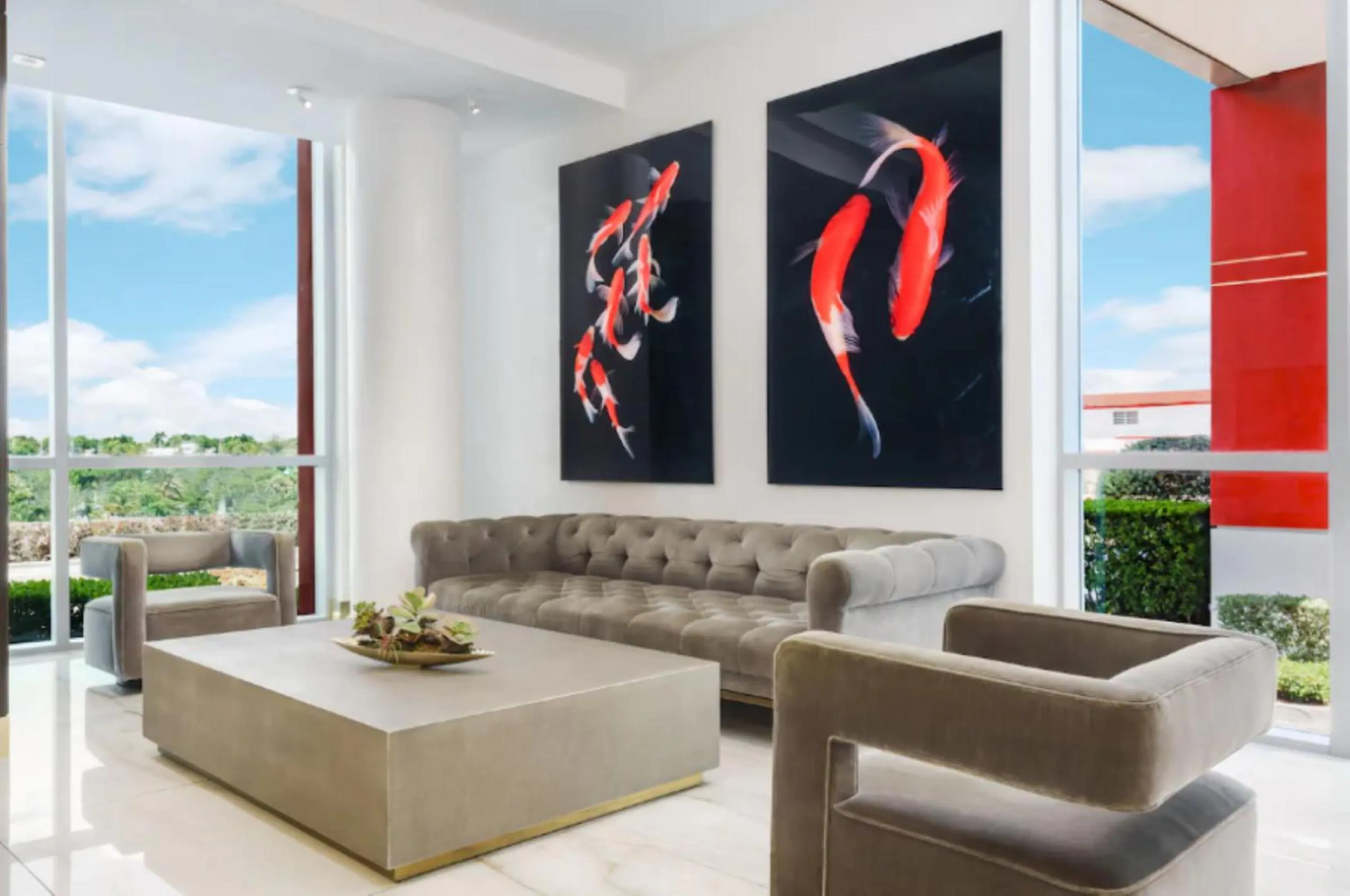 Lobby or reception in Global Rent Apart - Costa Hollywood