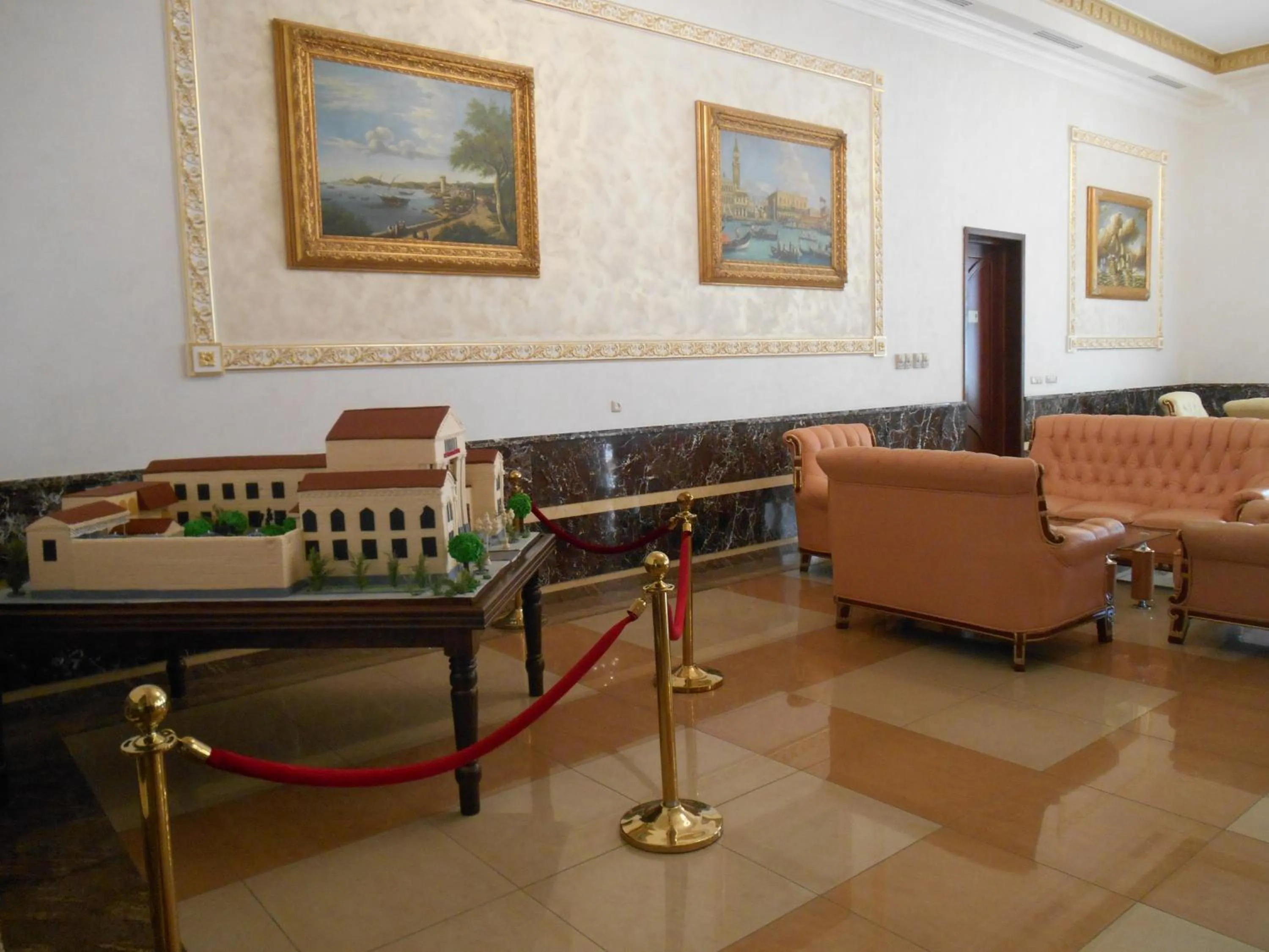 Lobby or reception in Armenian Royal Palace