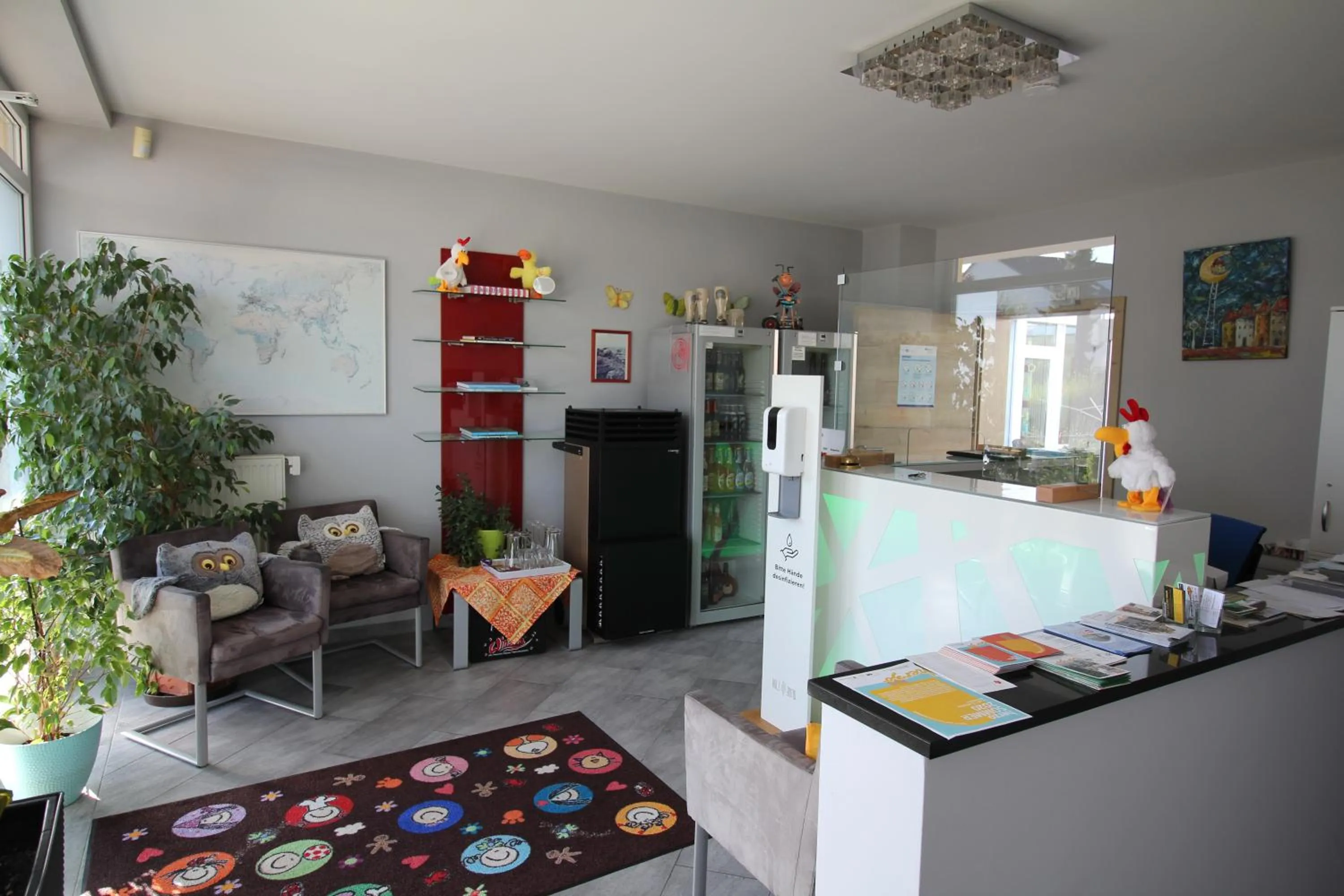 Lobby or reception in Atrium Garni