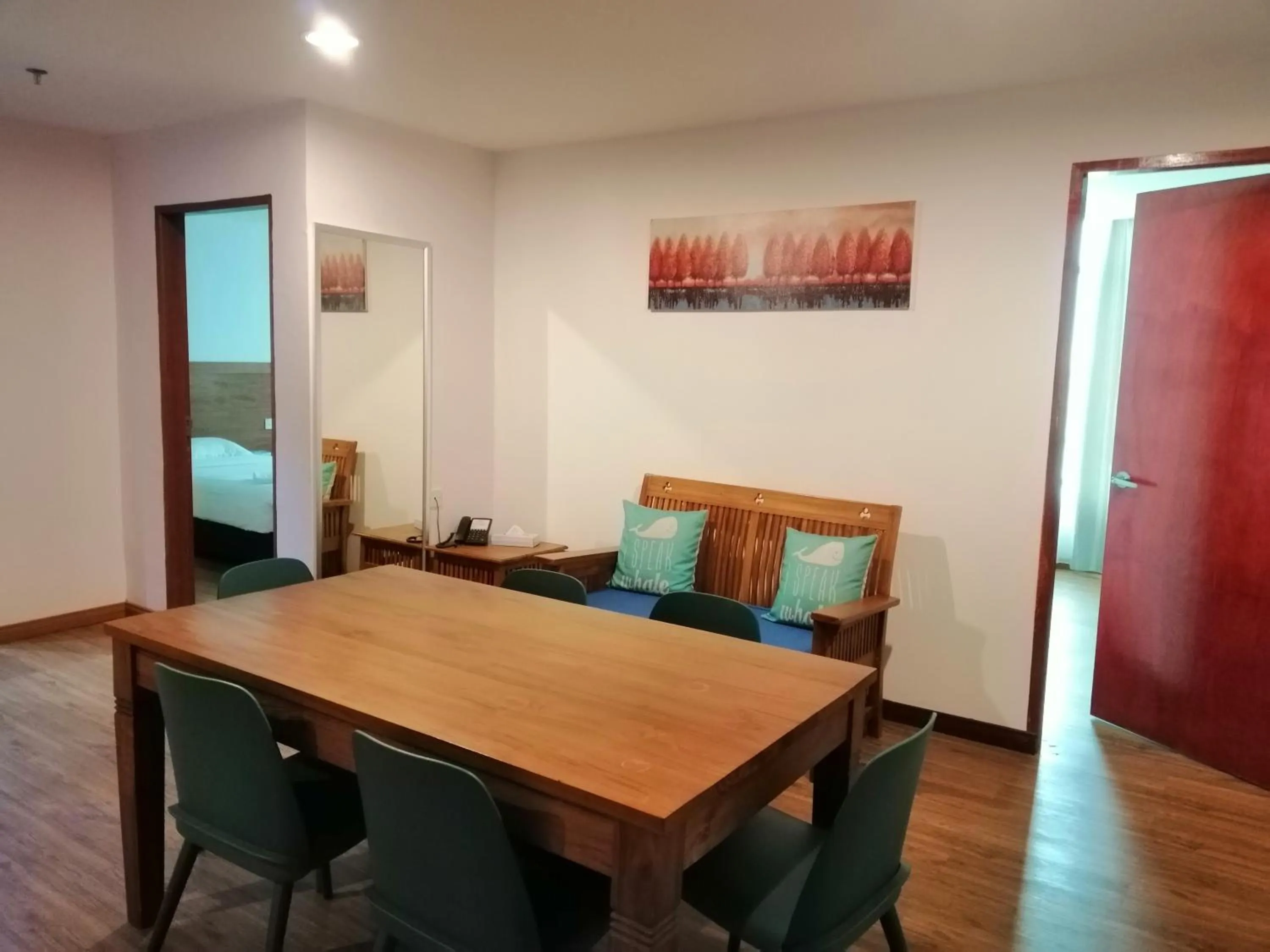 Dining area in TD Mutiara Hotel Semporna