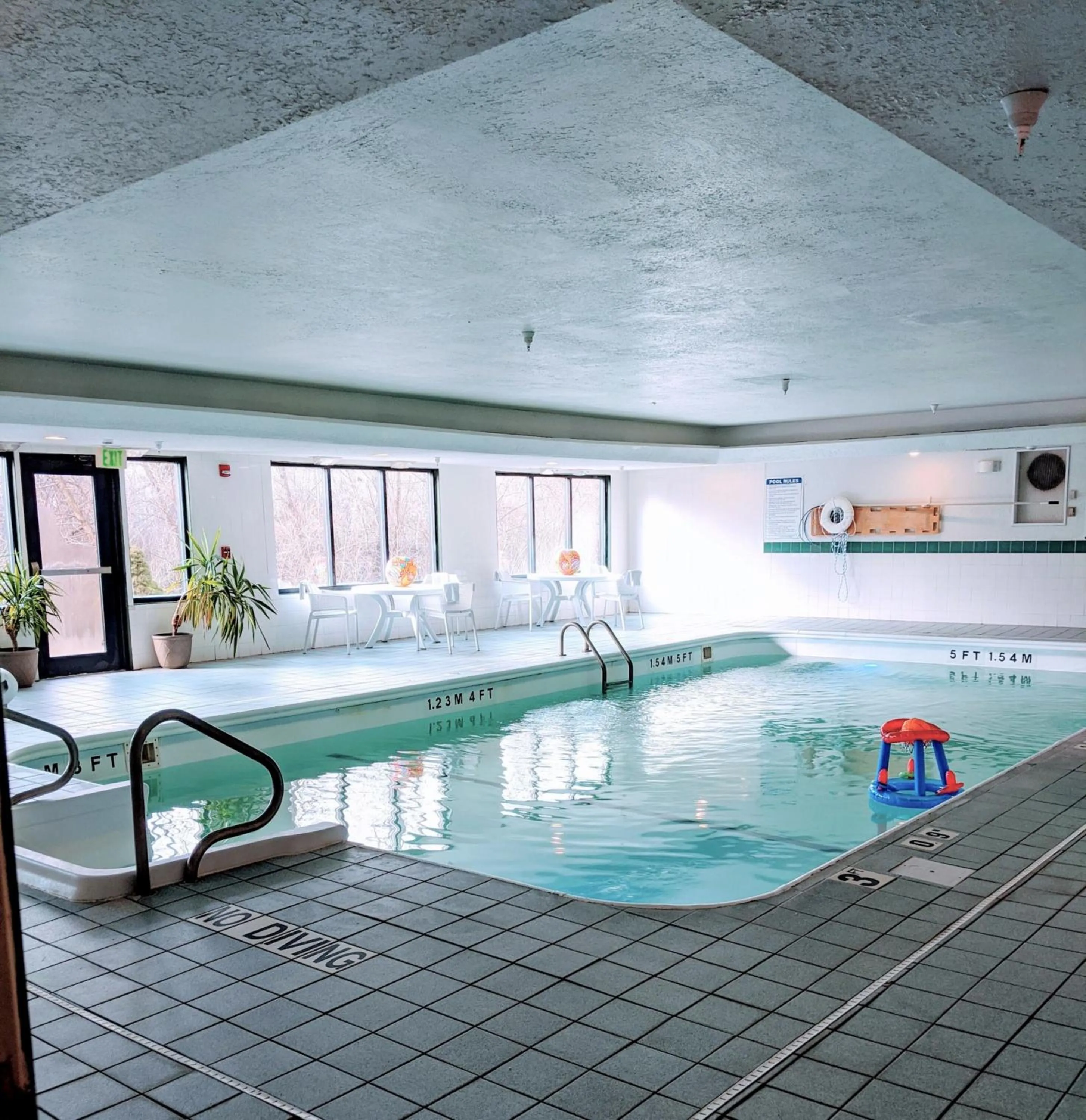 Swimming pool in Holiday Inn Express Plymouth by IHG
