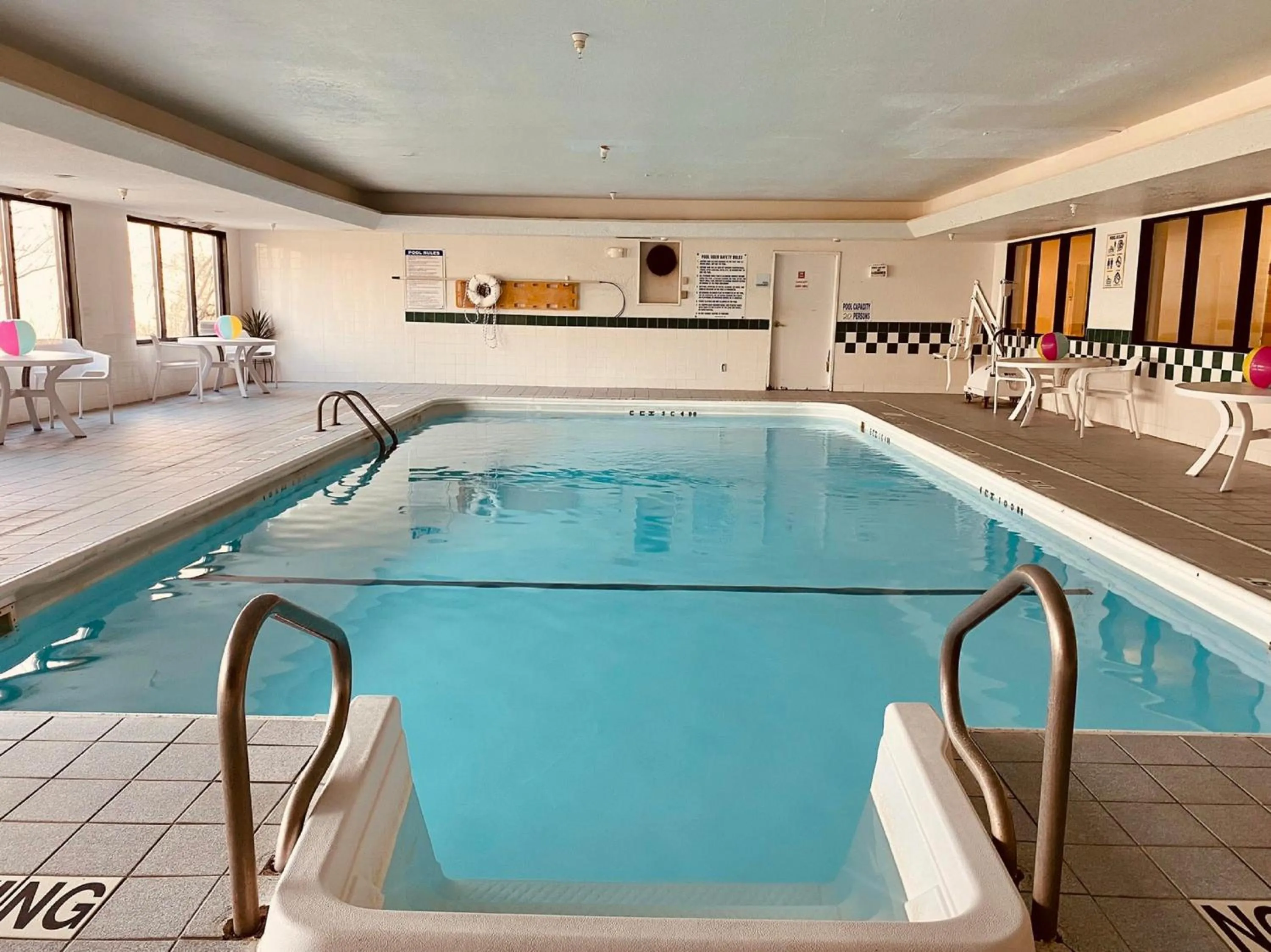Swimming pool in Holiday Inn Express Plymouth by IHG