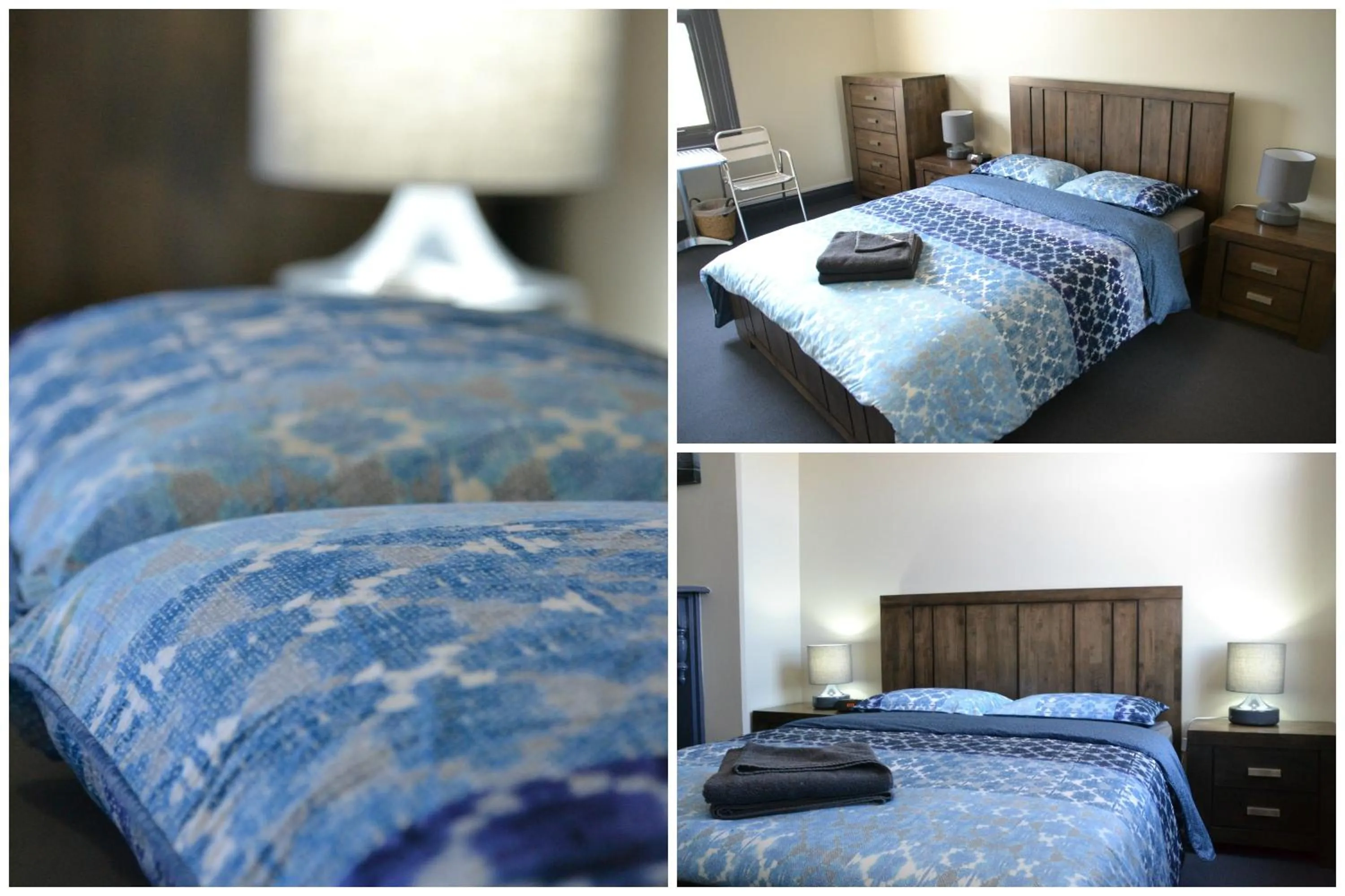 Bed in Australia Hotel Fremantle