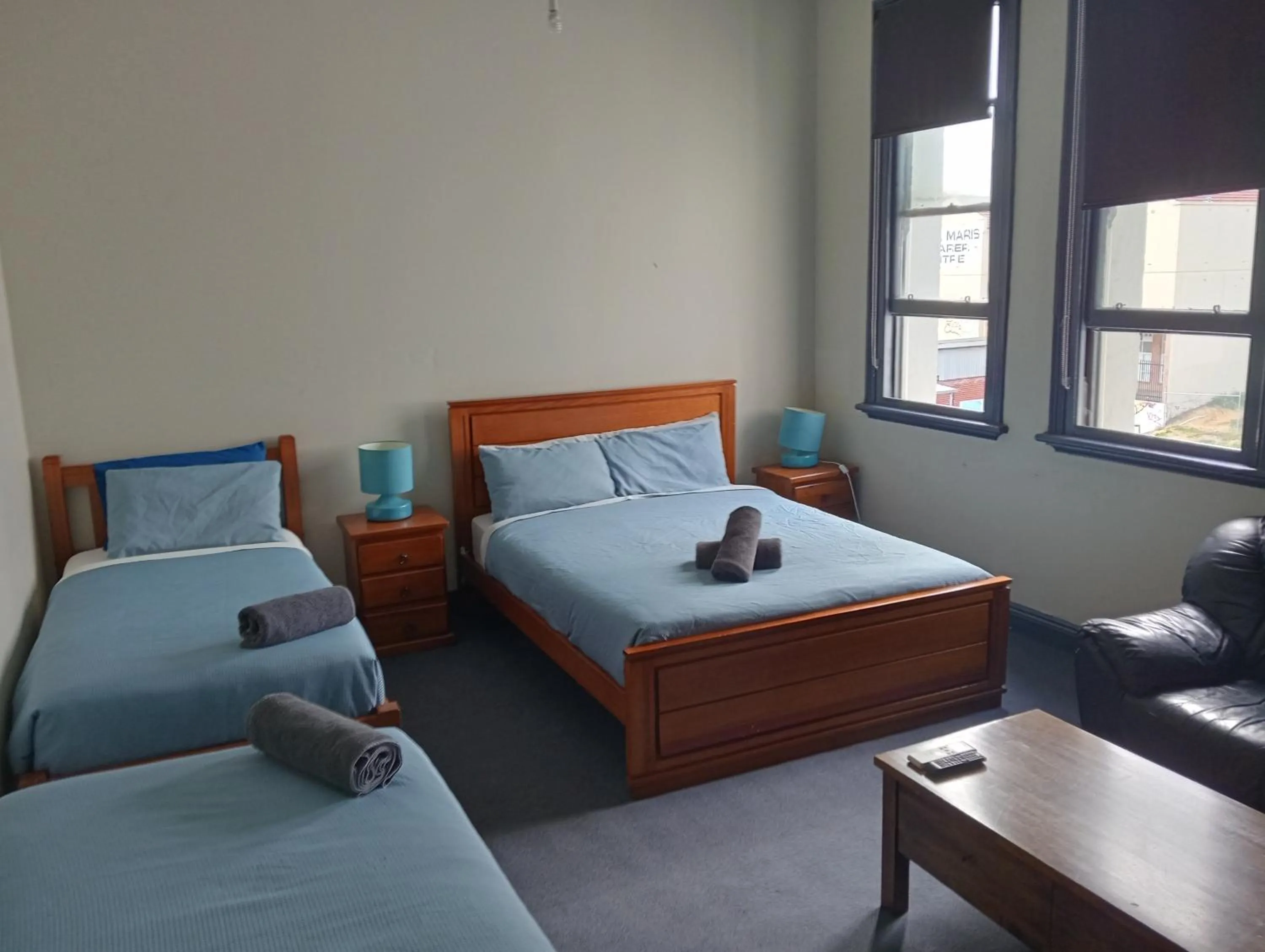 Bed in Australia Hotel Fremantle