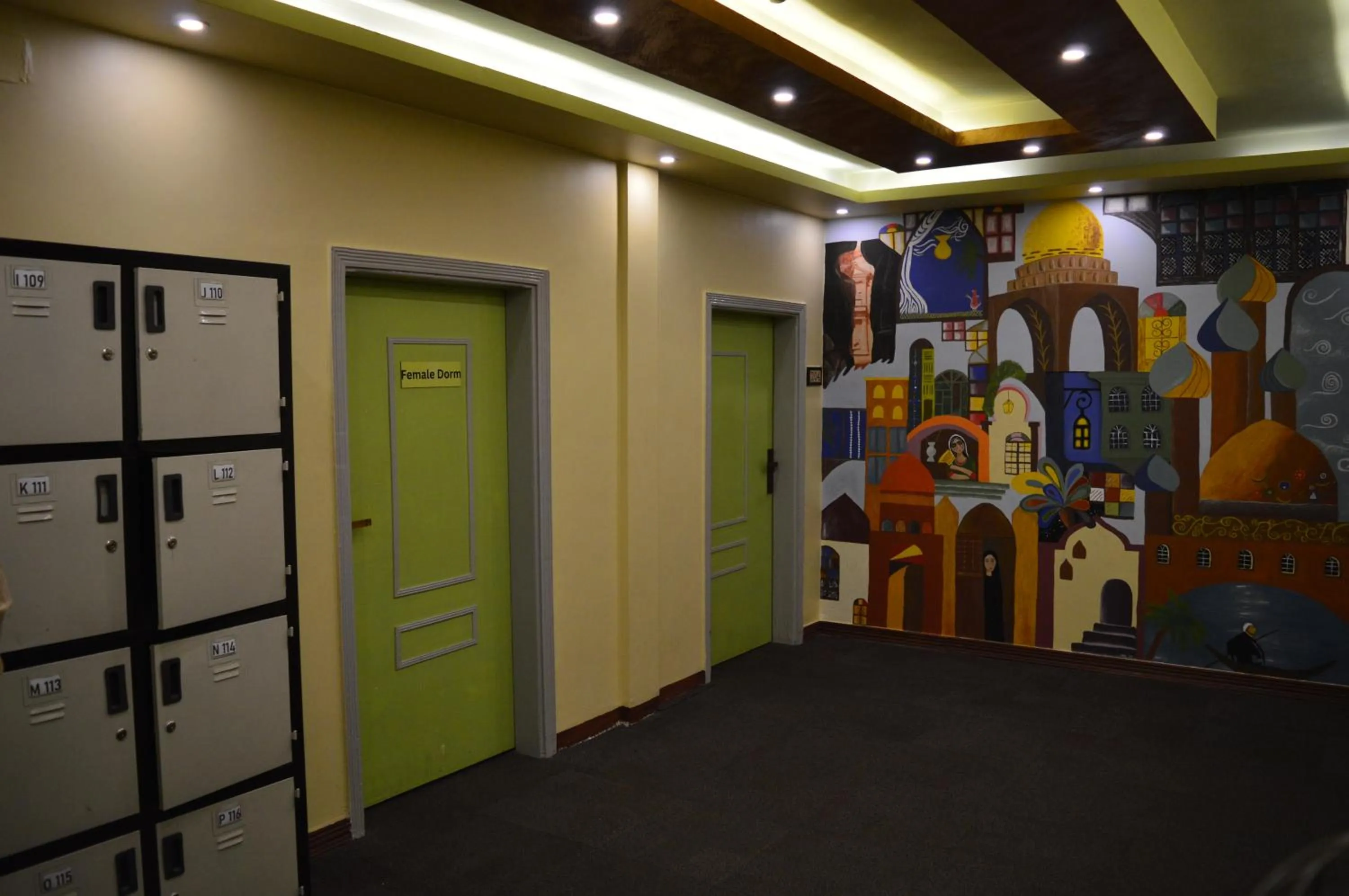 Property building in Rafiki Hostel