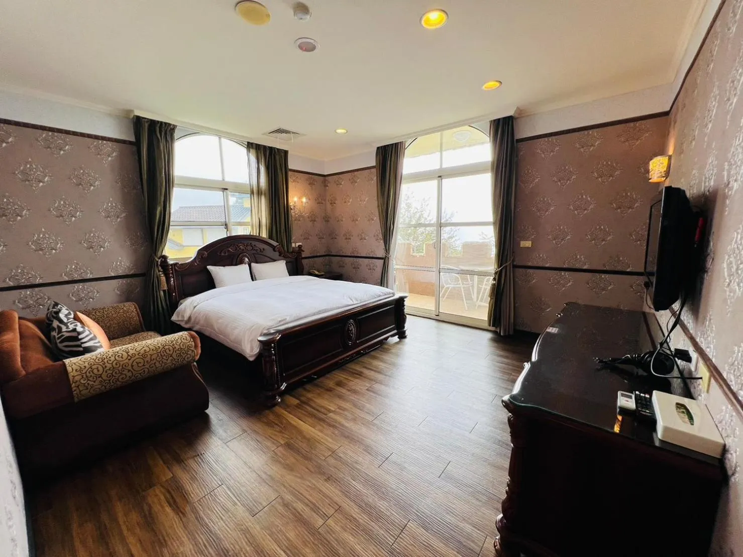 Bed in Huis Ten Bosch