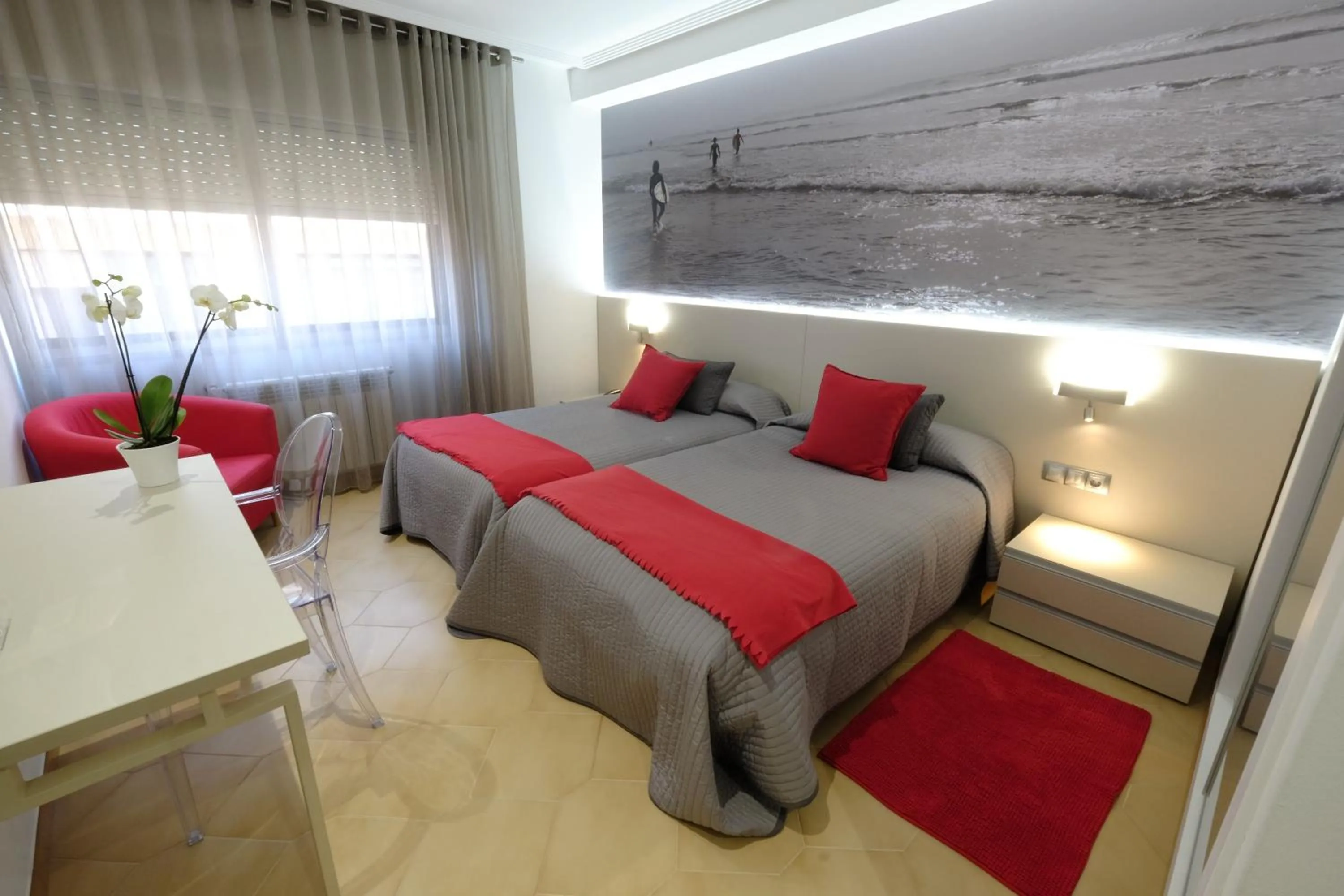 Bed in Hotel Vila da Guarda