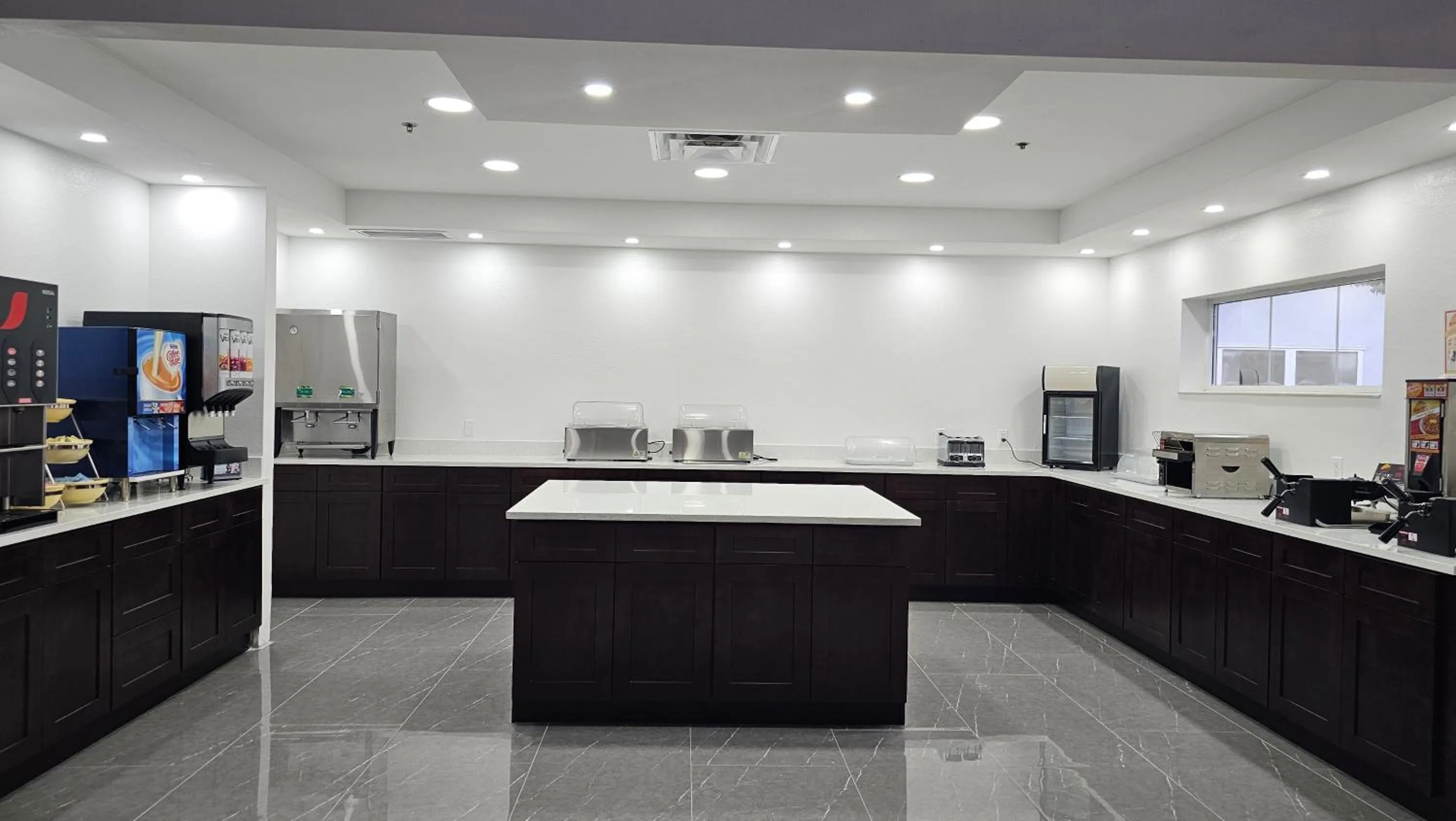 Breakfast in SureStay Plus by Best Western Orlando Lake Buena Vista