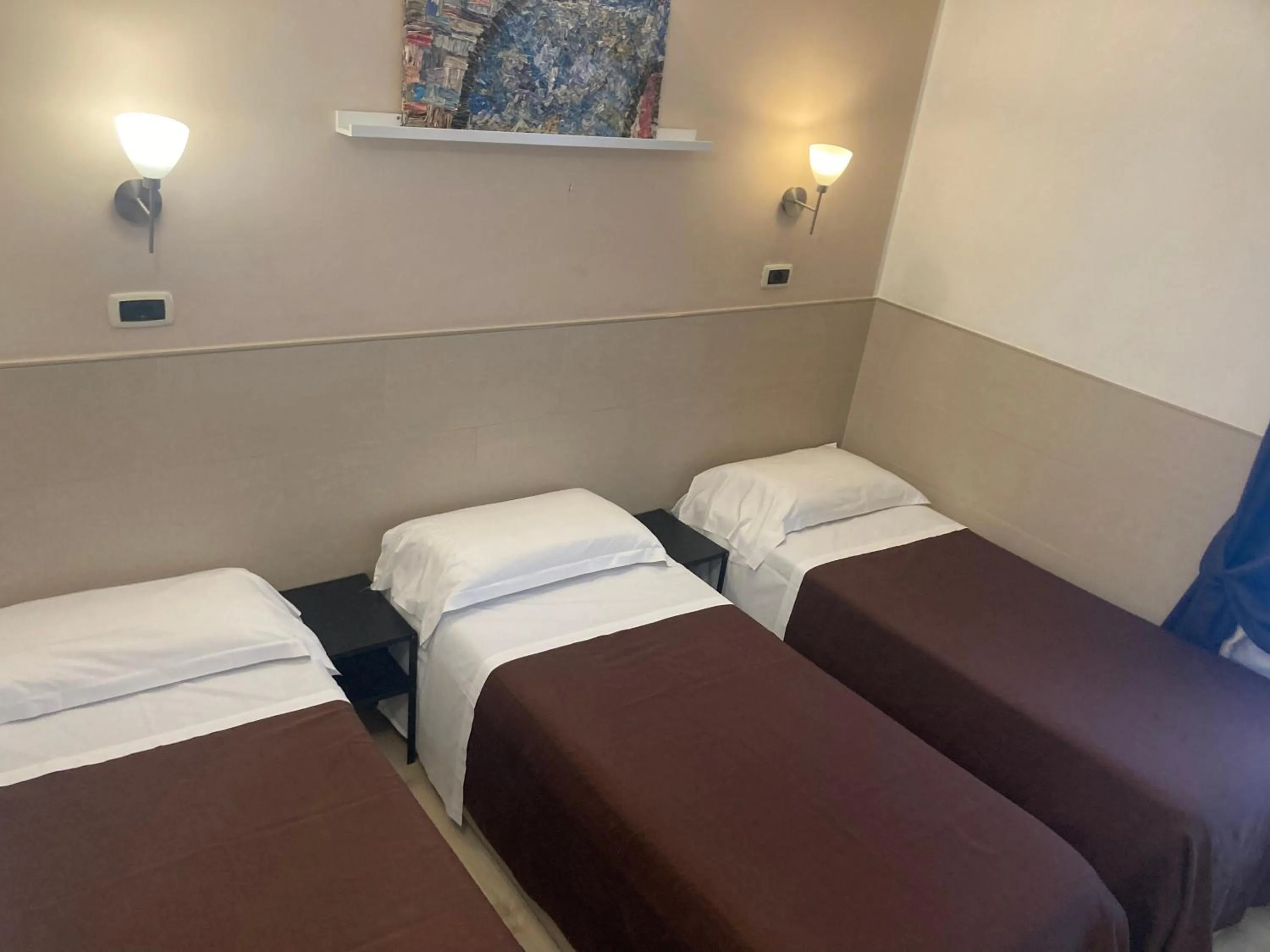 Bedroom, Bed in Hotel Indipendenza