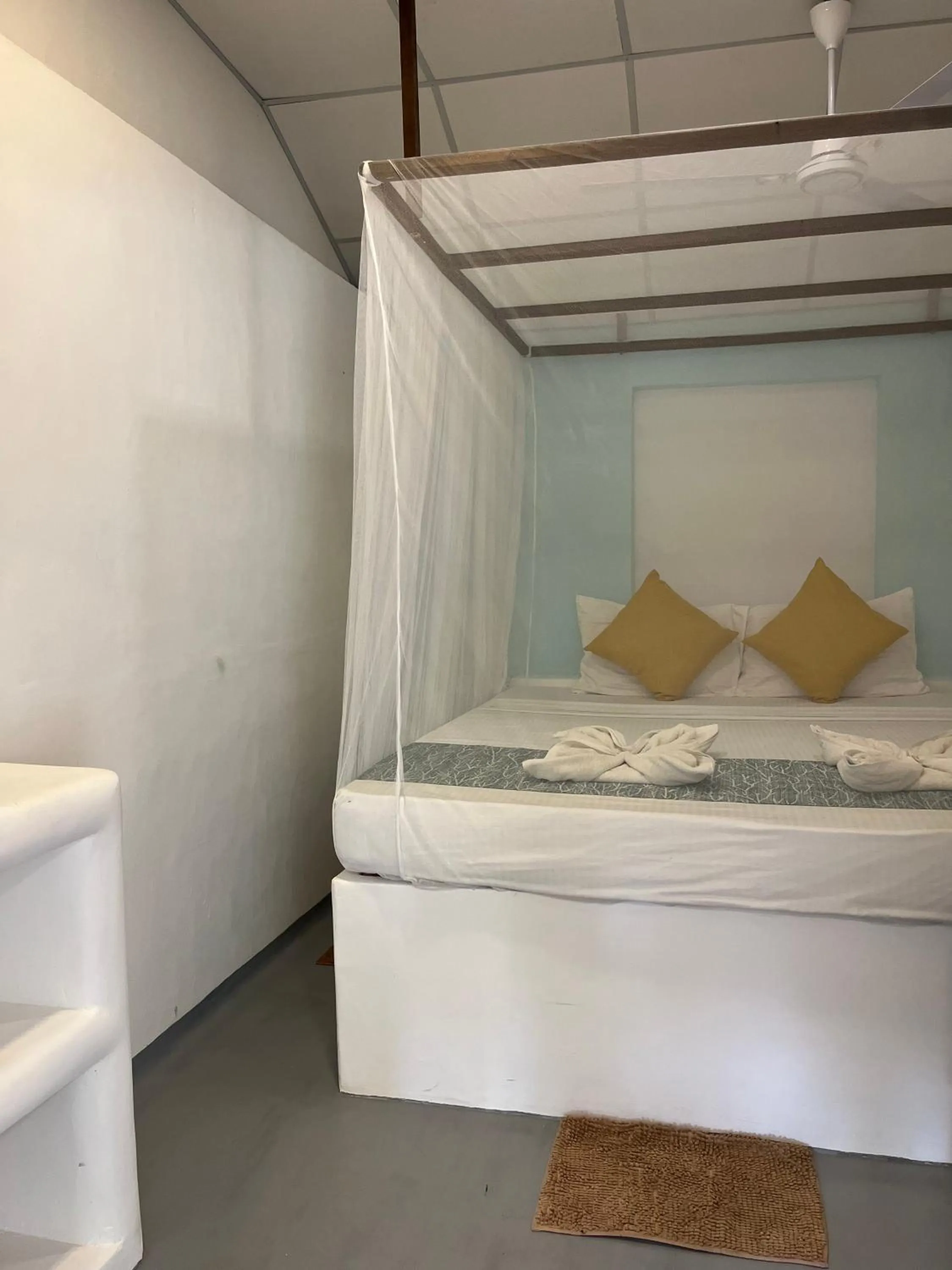 Bed in Windy Waves Beach Nature Resort & Kite School