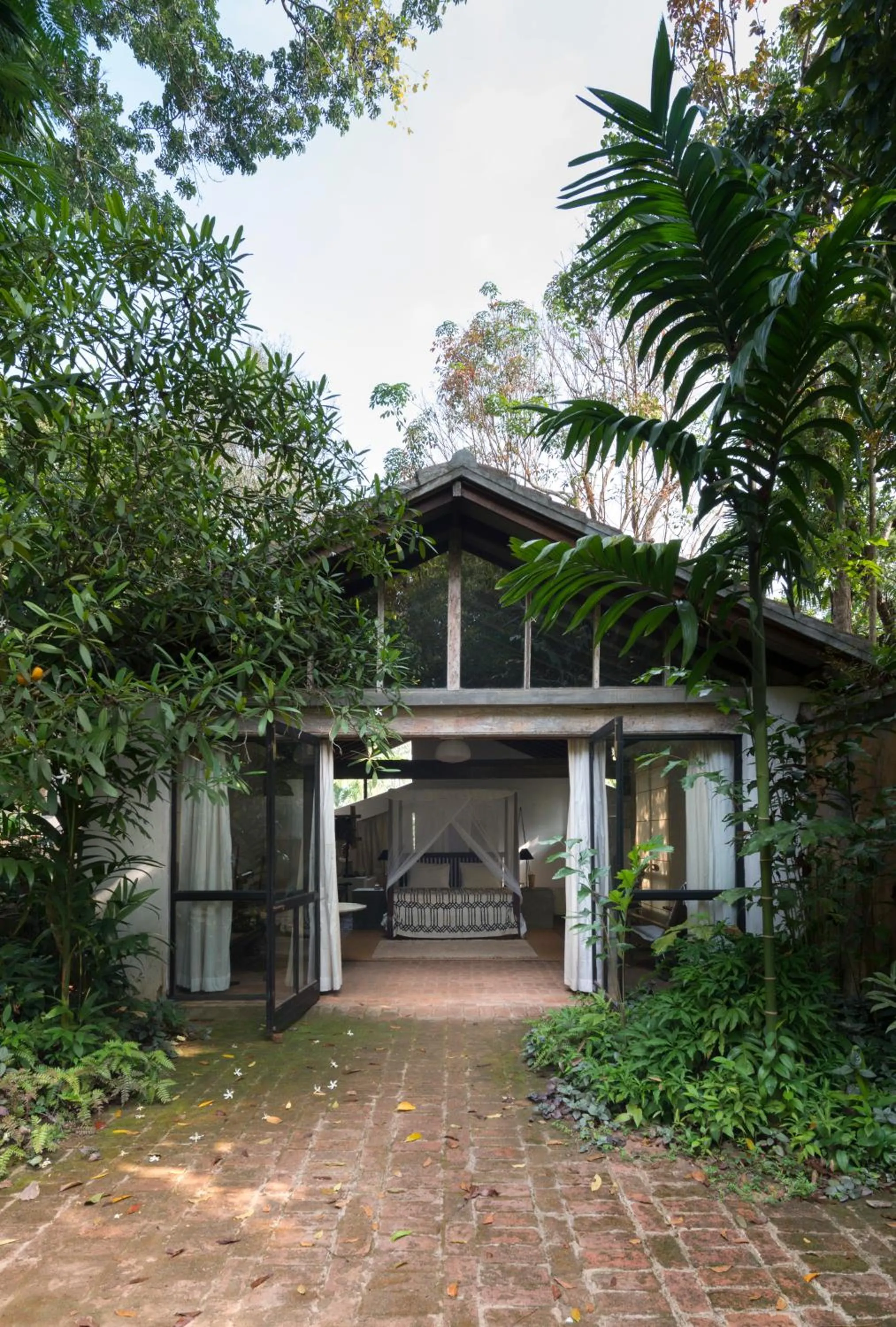 Garden view in Lunuganga Estate