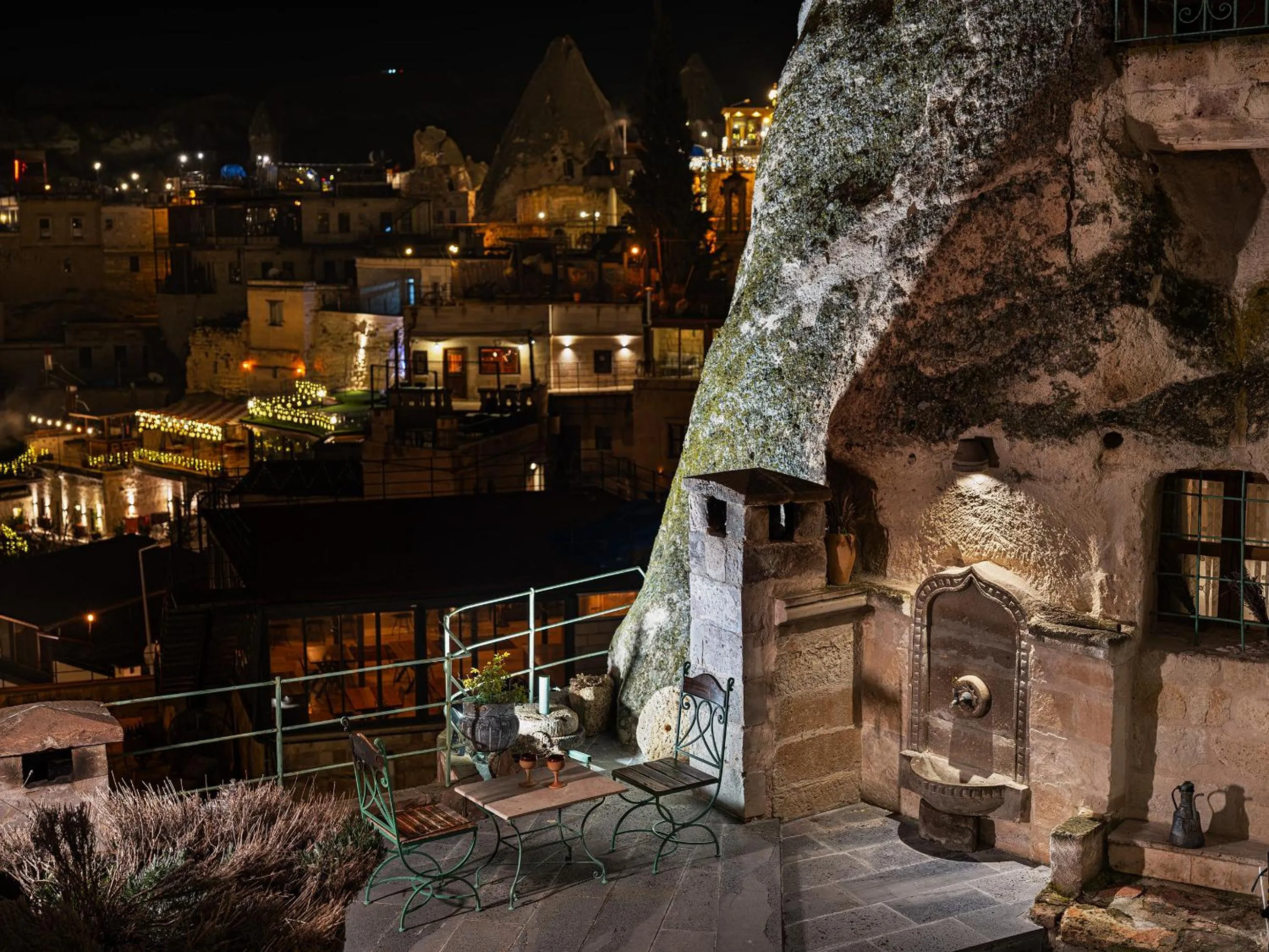 Property building in Kelebek Cave Hotel