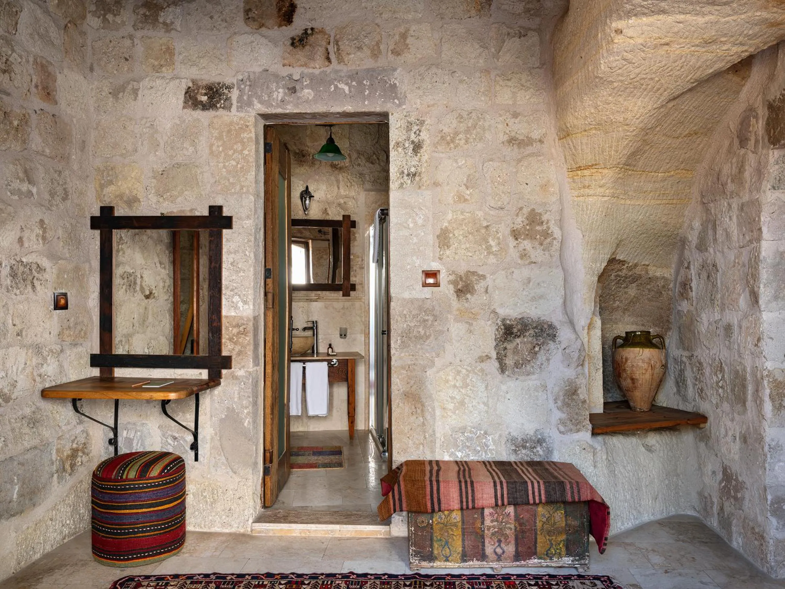 Decorative detail in Kelebek Cave Hotel