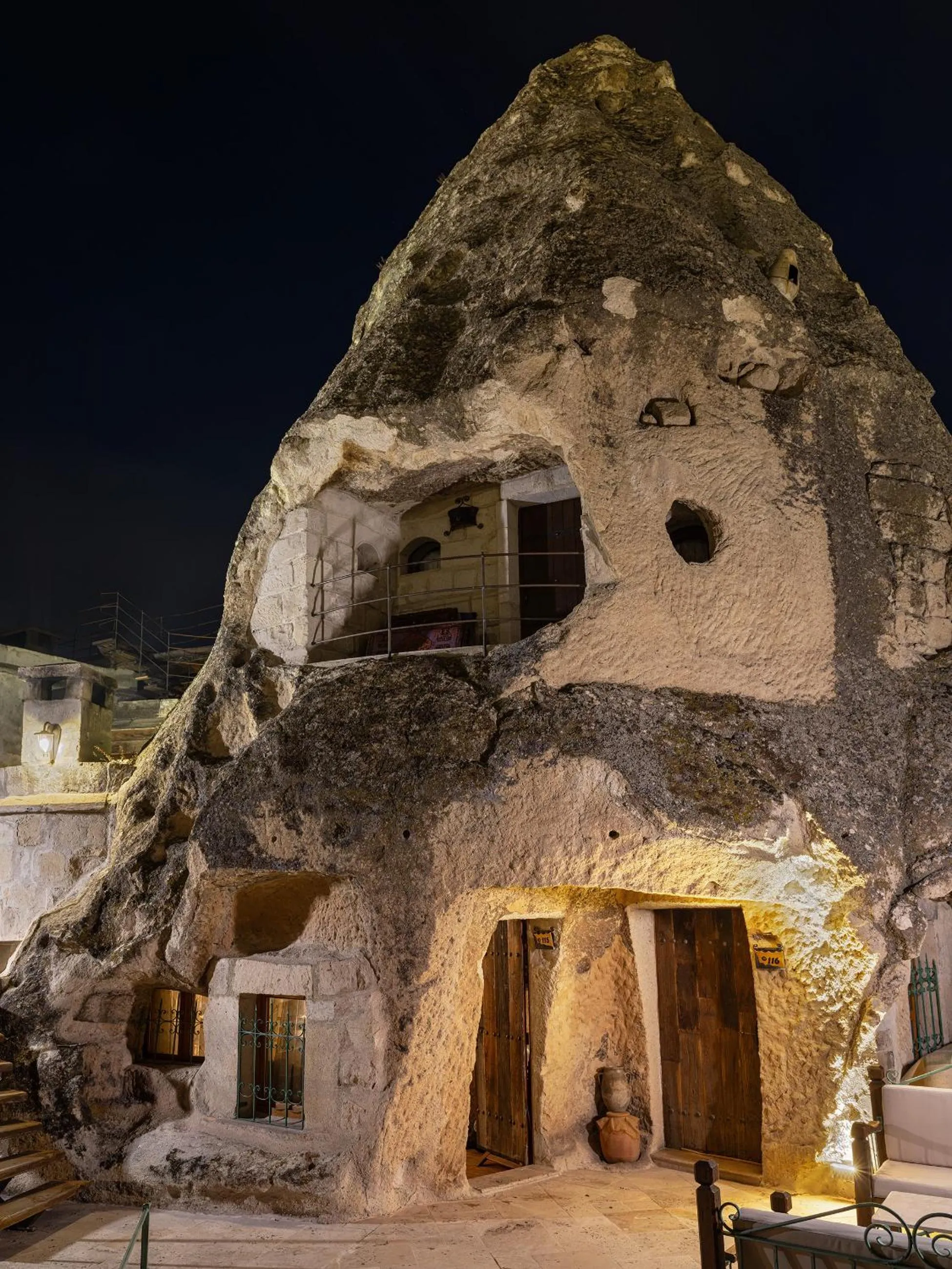 Property building in Kelebek Cave Hotel