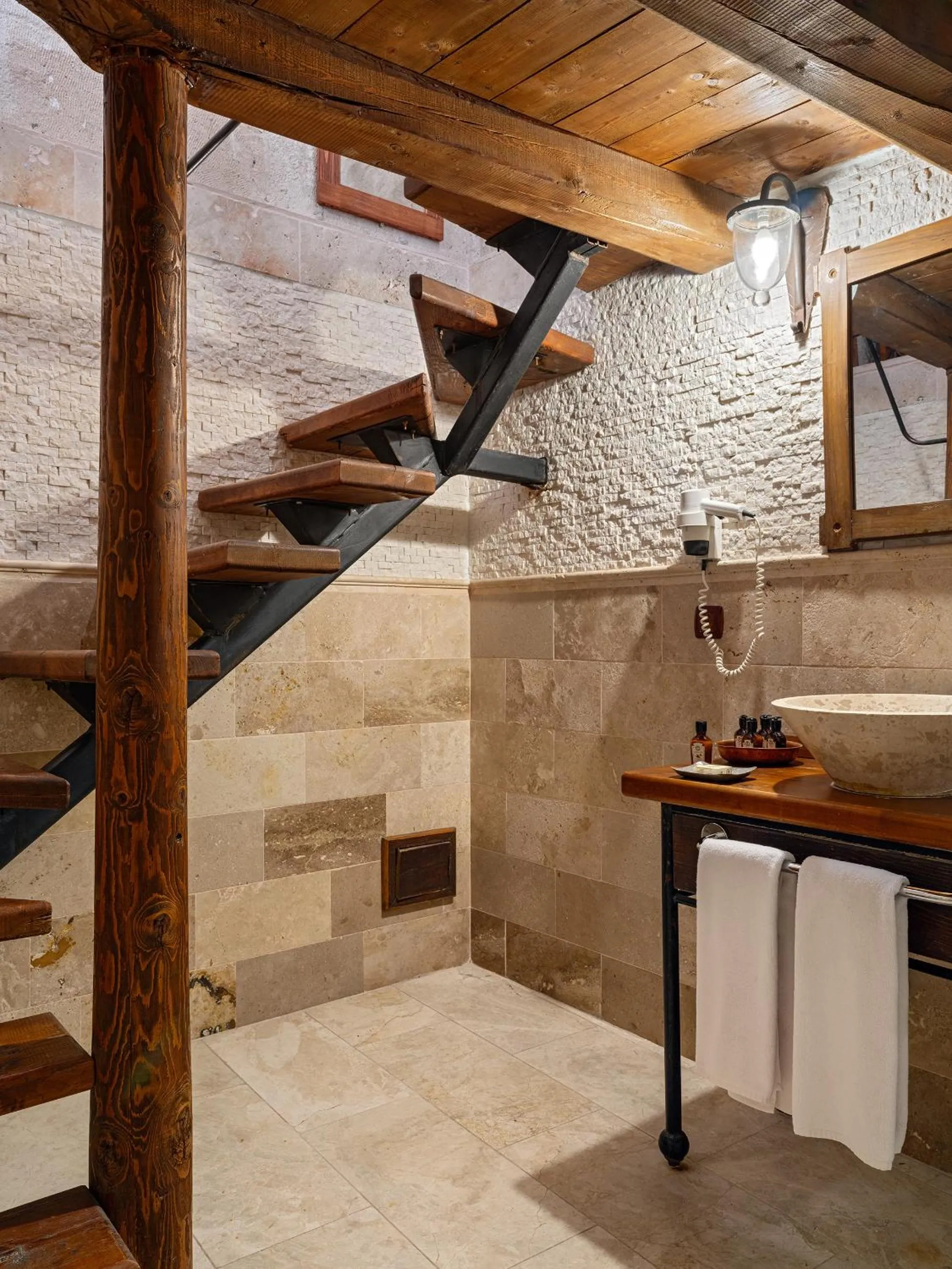 Bathroom in Kelebek Cave Hotel