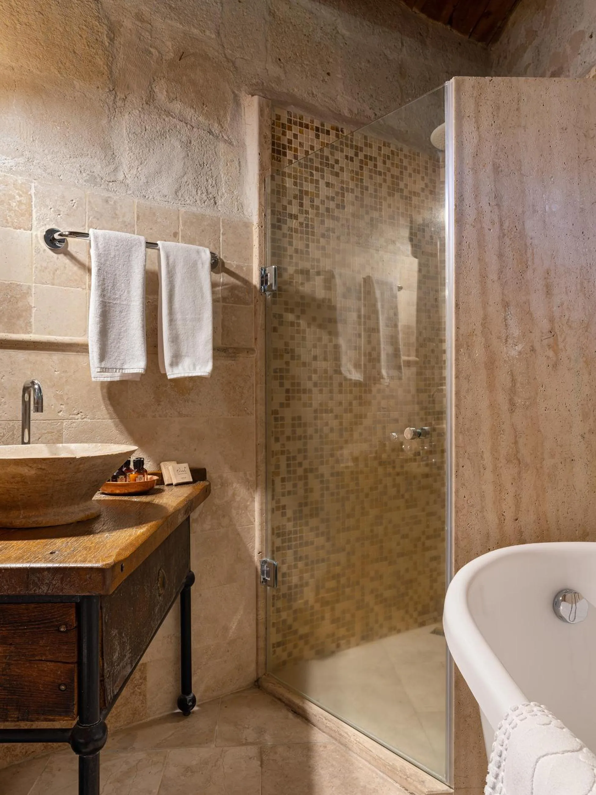 Bathroom in Kelebek Cave Hotel