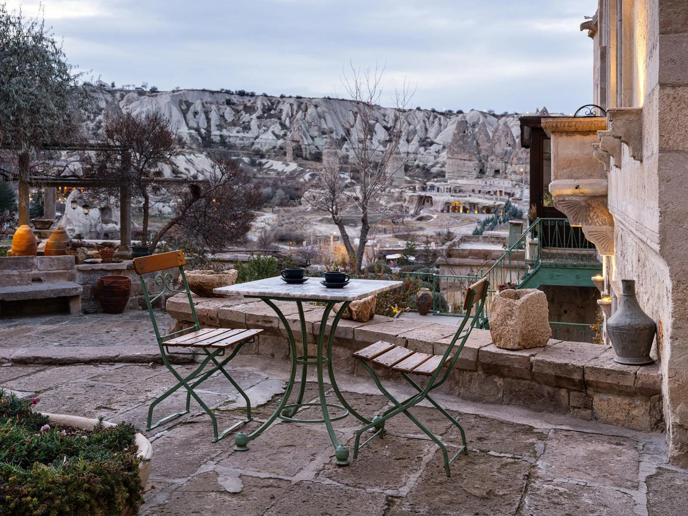 Property building in Kelebek Cave Hotel