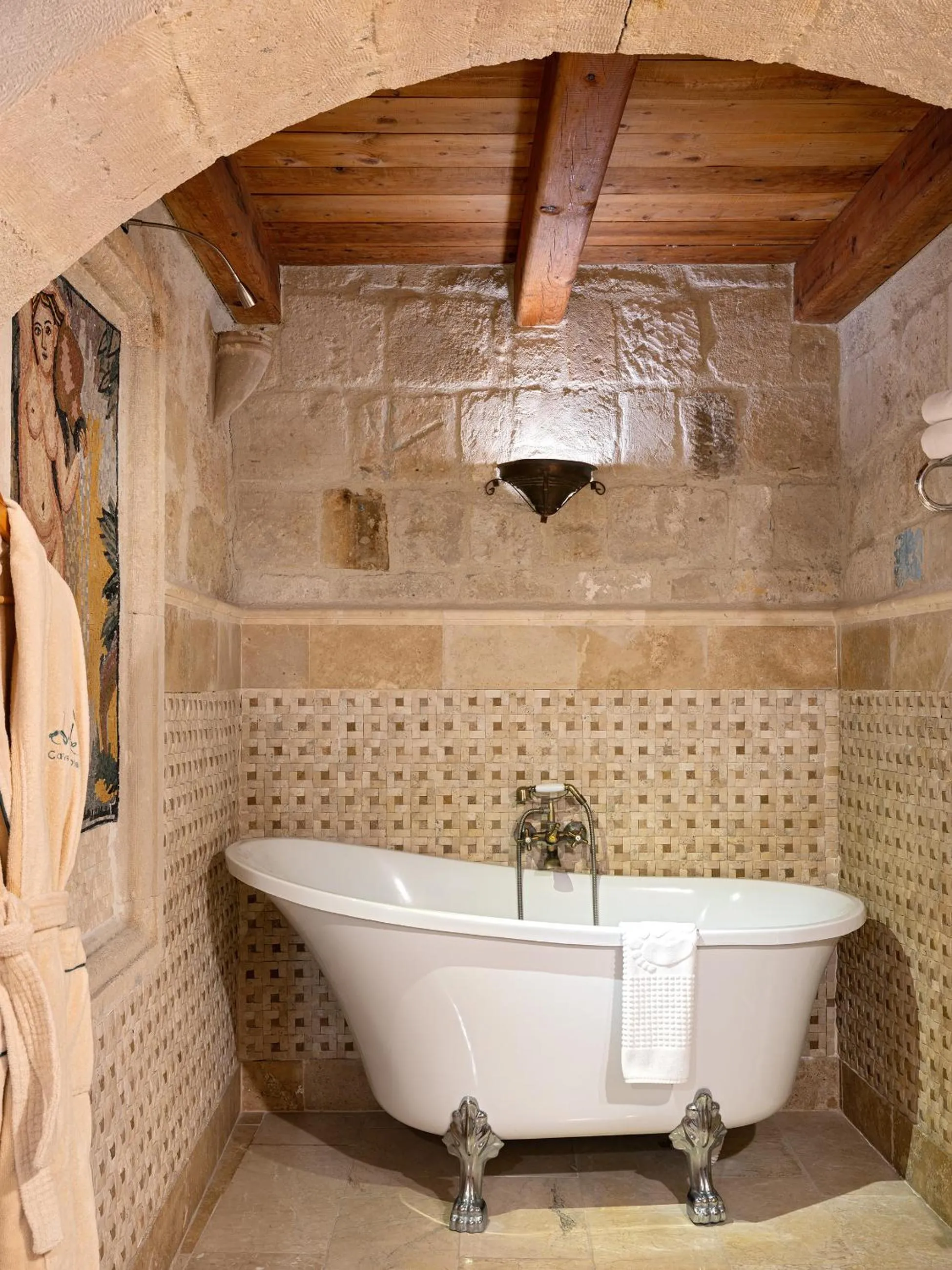 Bathroom in Kelebek Cave Hotel