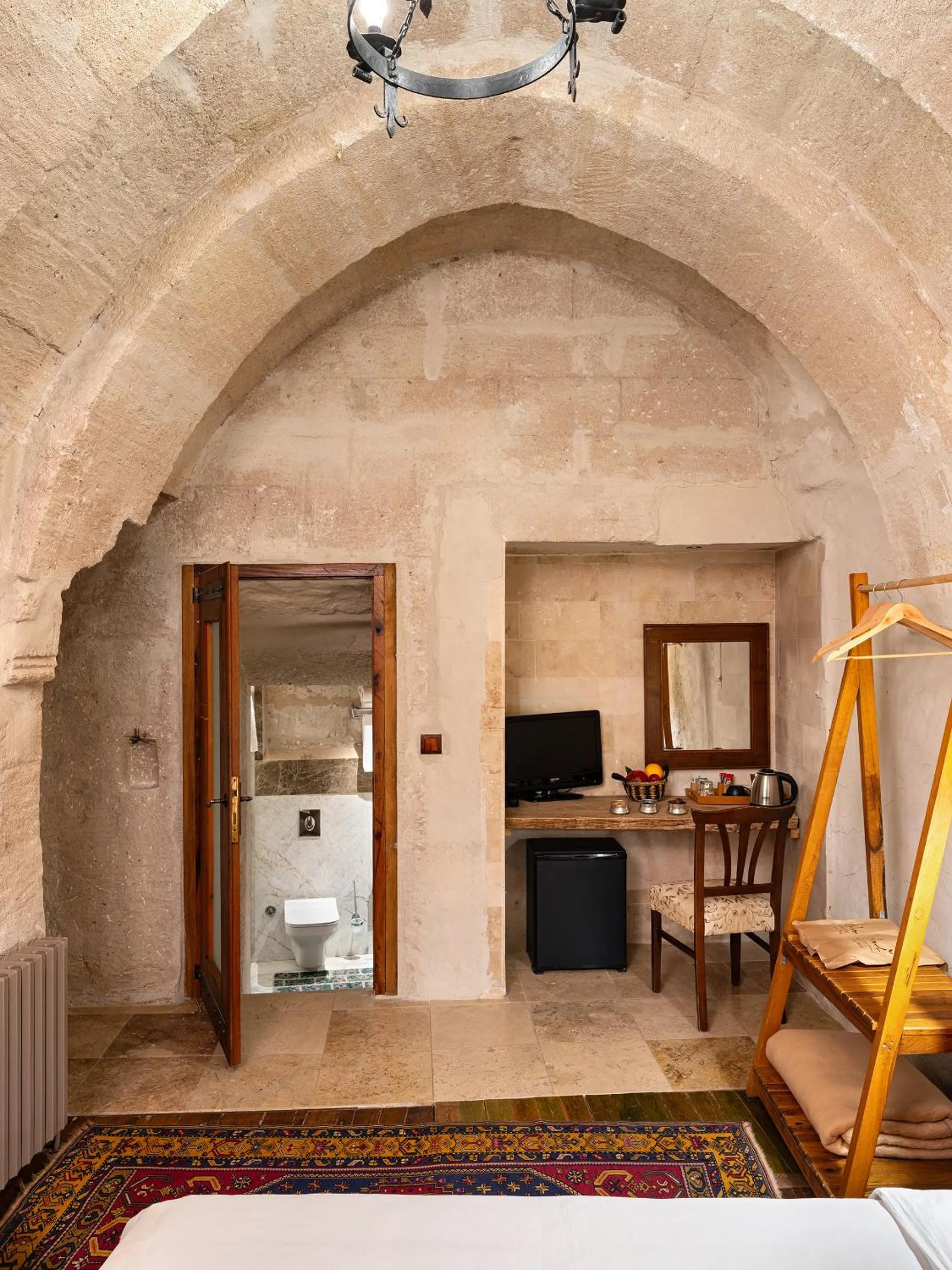 Bedroom in Kelebek Cave Hotel