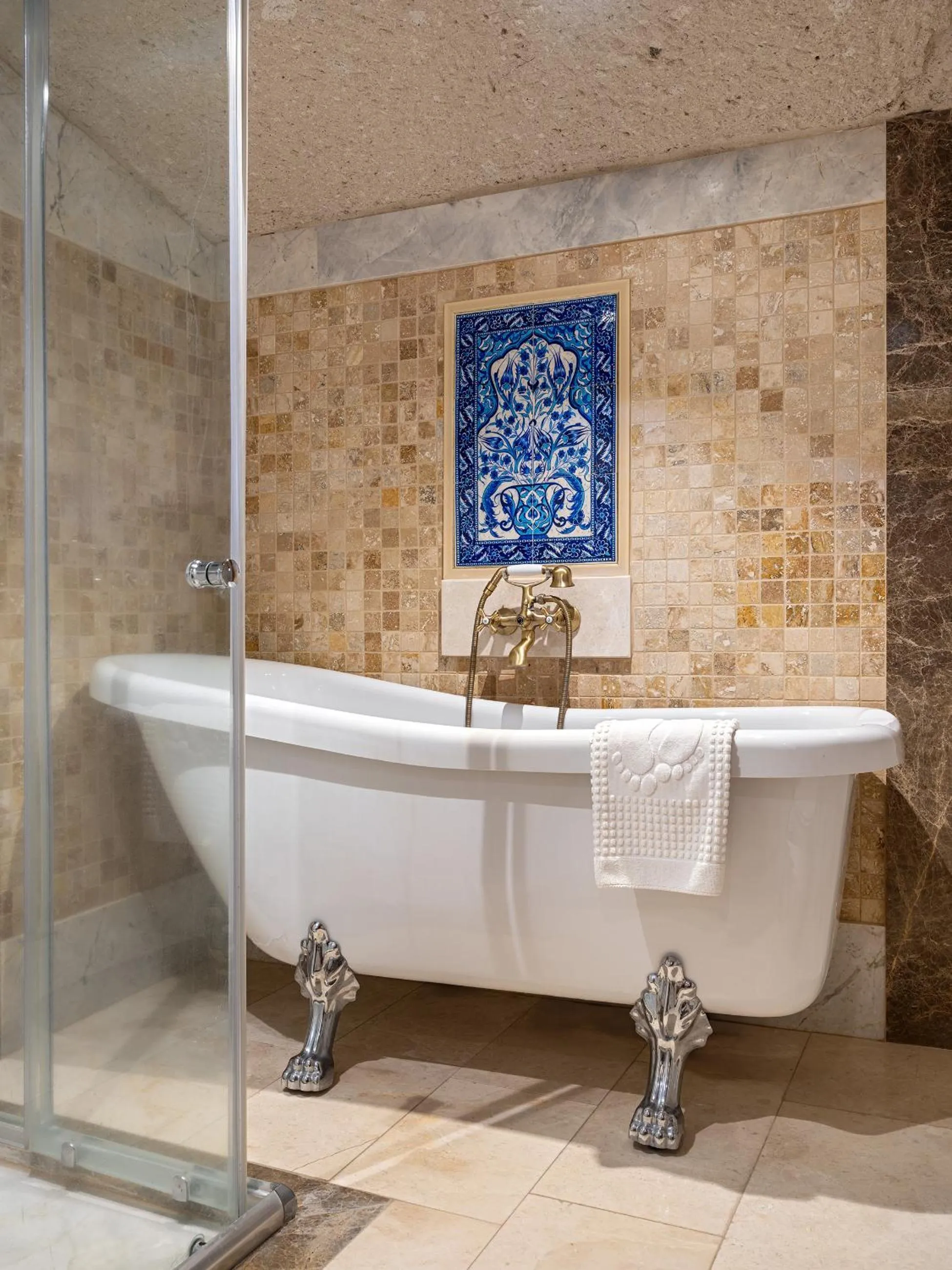 Bathroom in Kelebek Cave Hotel