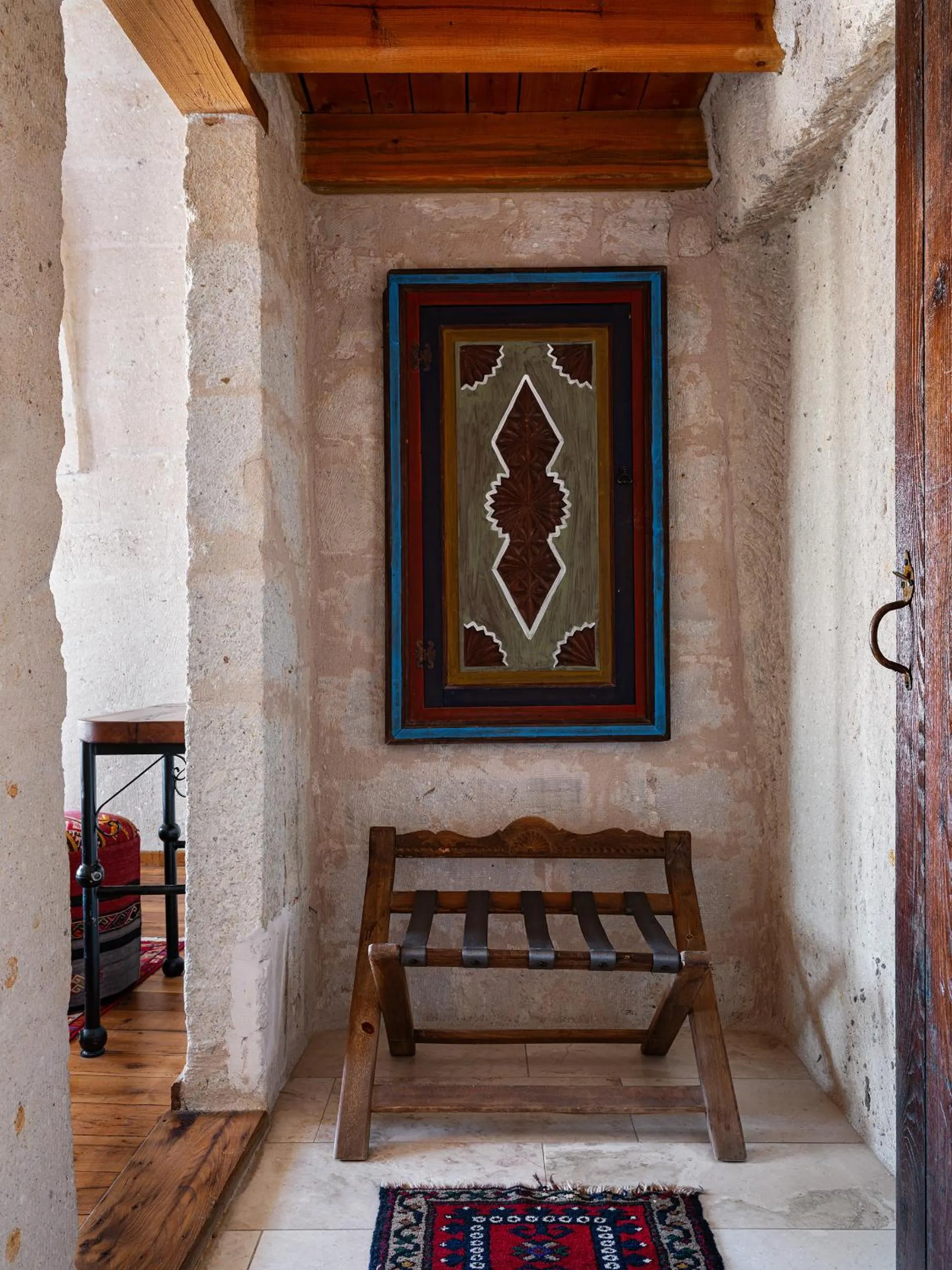 Decorative detail in Kelebek Cave Hotel