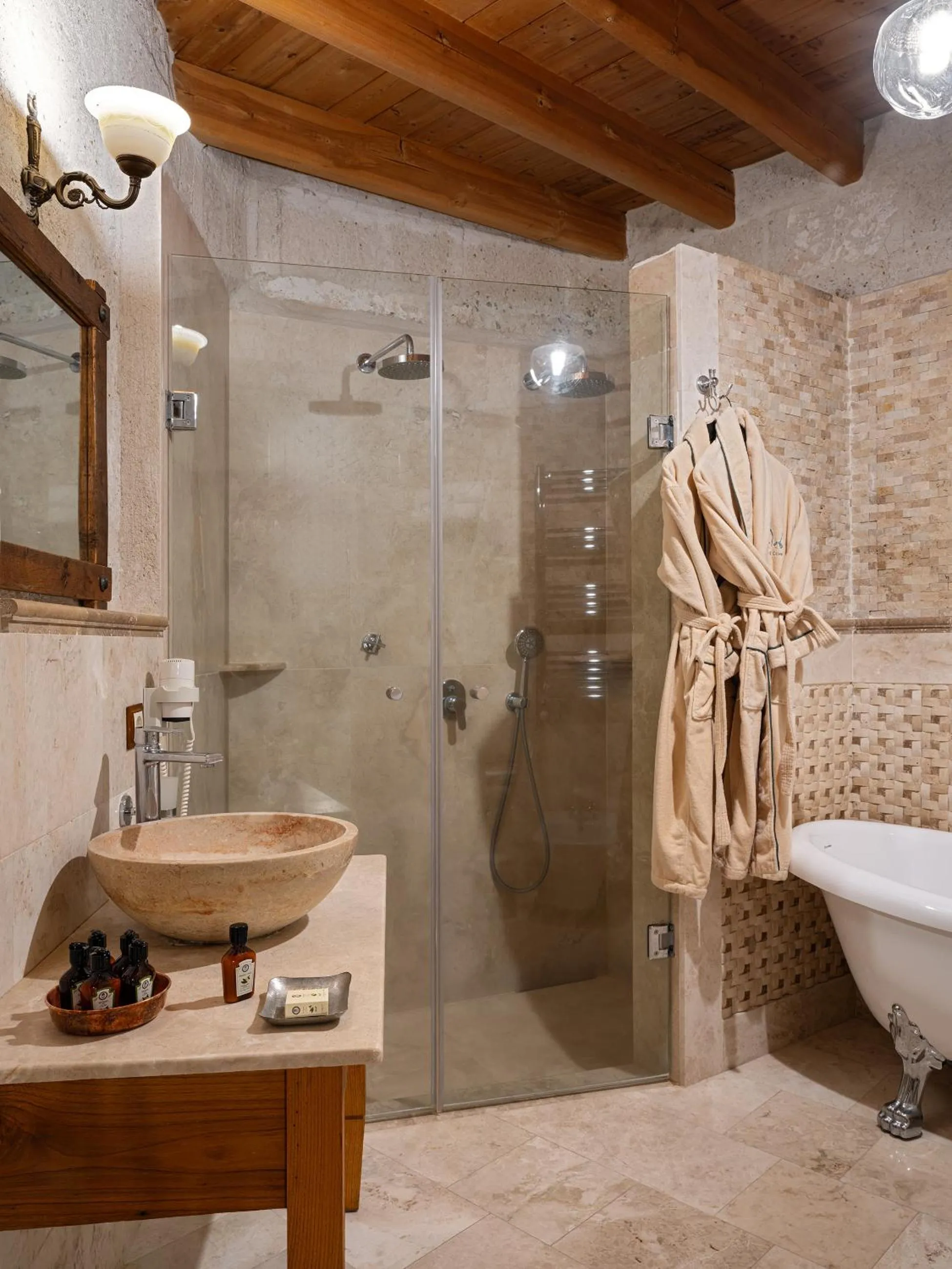 Bathroom in Kelebek Cave Hotel