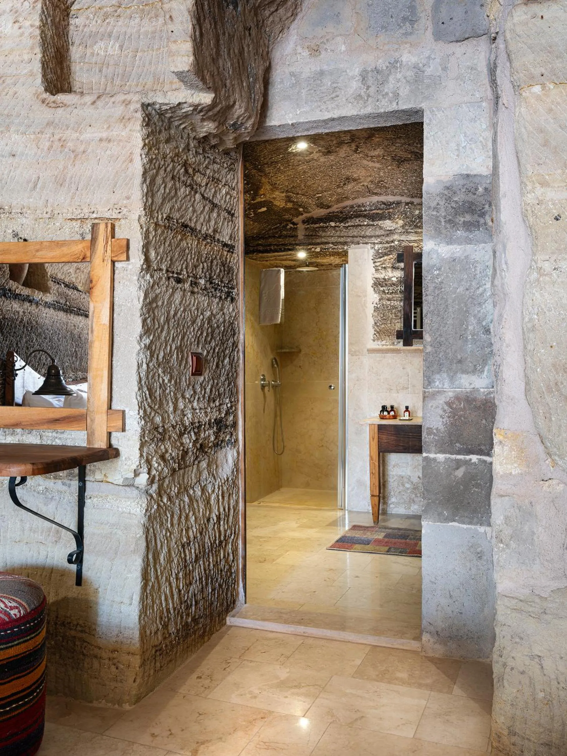 Bathroom in Kelebek Cave Hotel