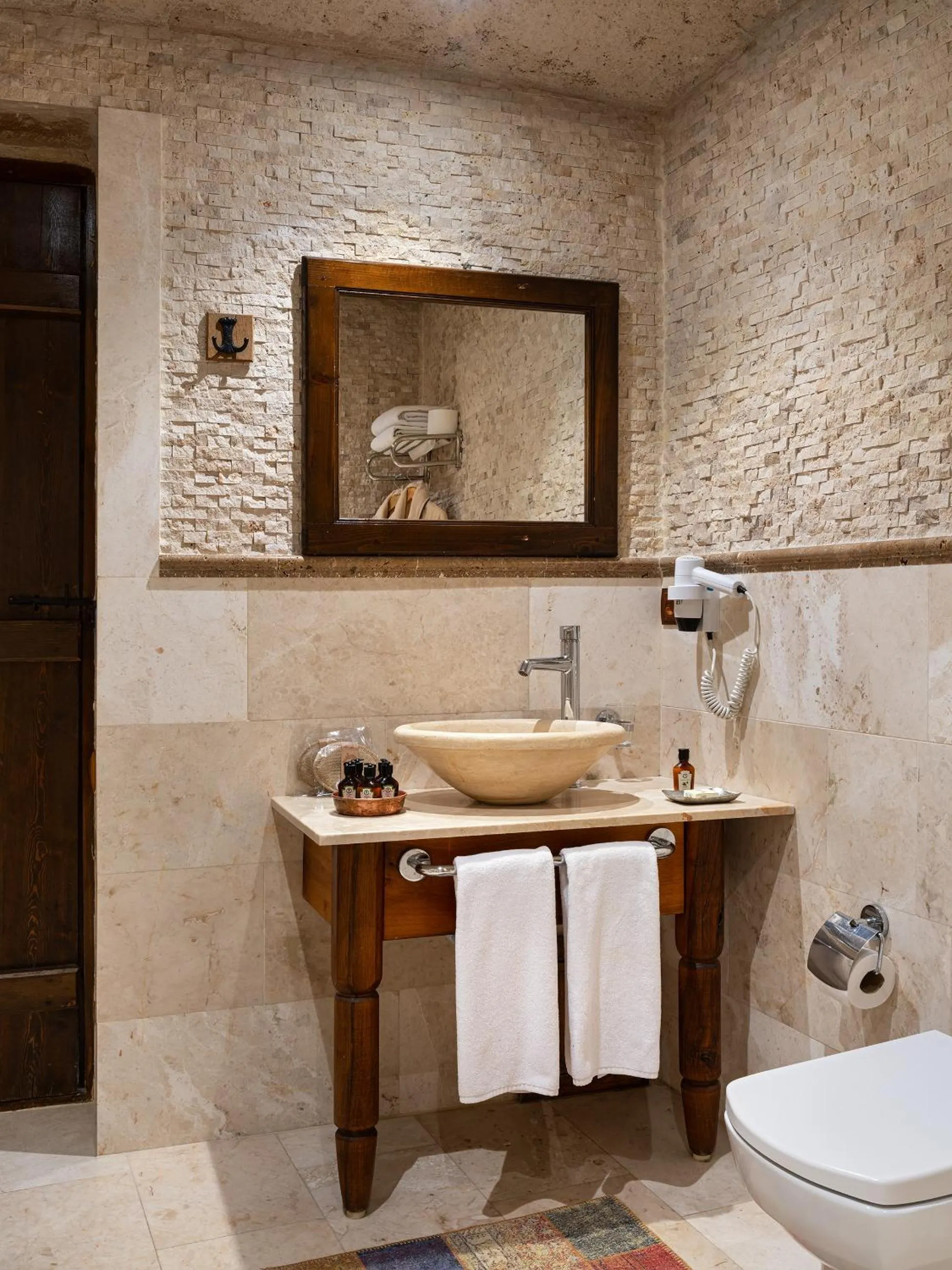 Bathroom in Kelebek Cave Hotel