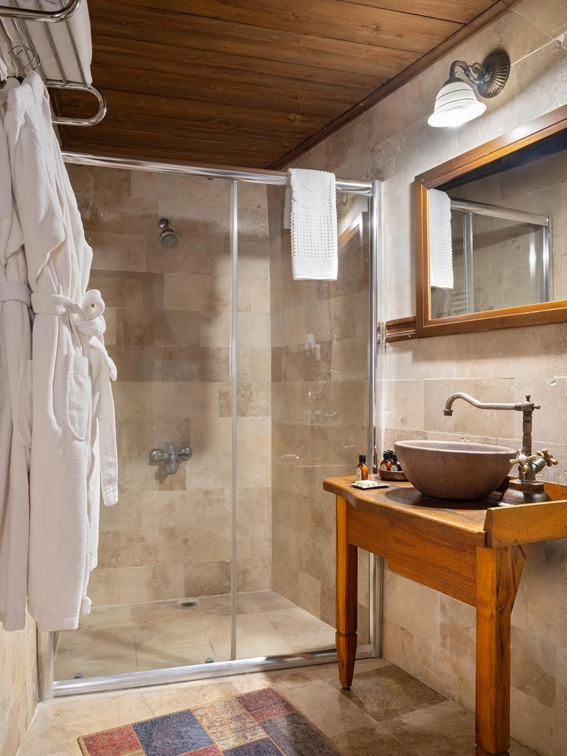 Bathroom in Kelebek Cave Hotel
