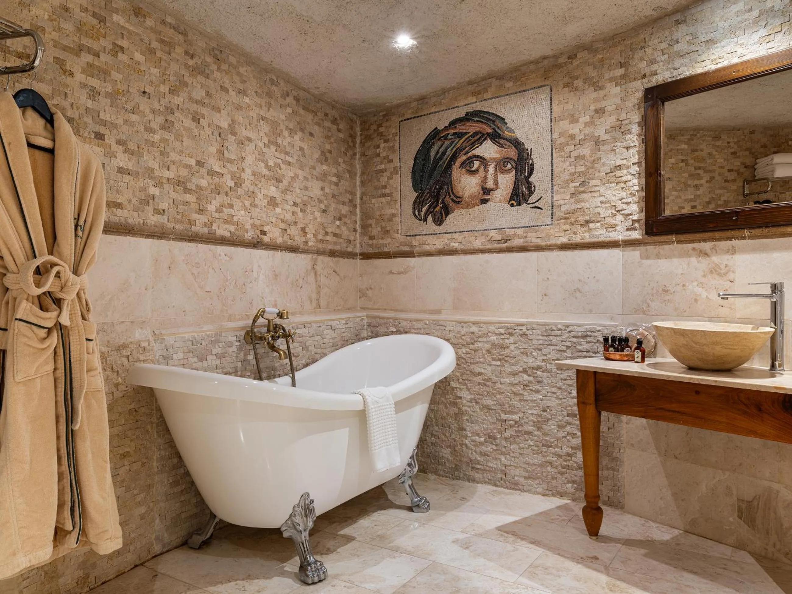 Bathroom in Kelebek Cave Hotel