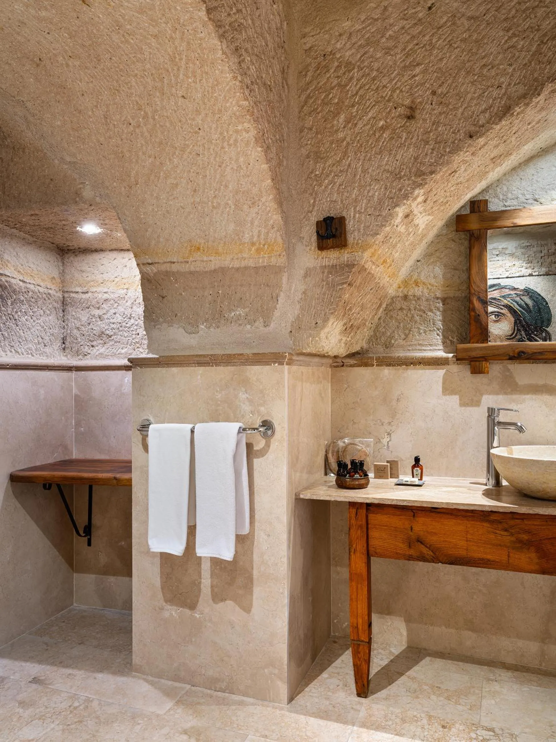 Bathroom in Kelebek Cave Hotel