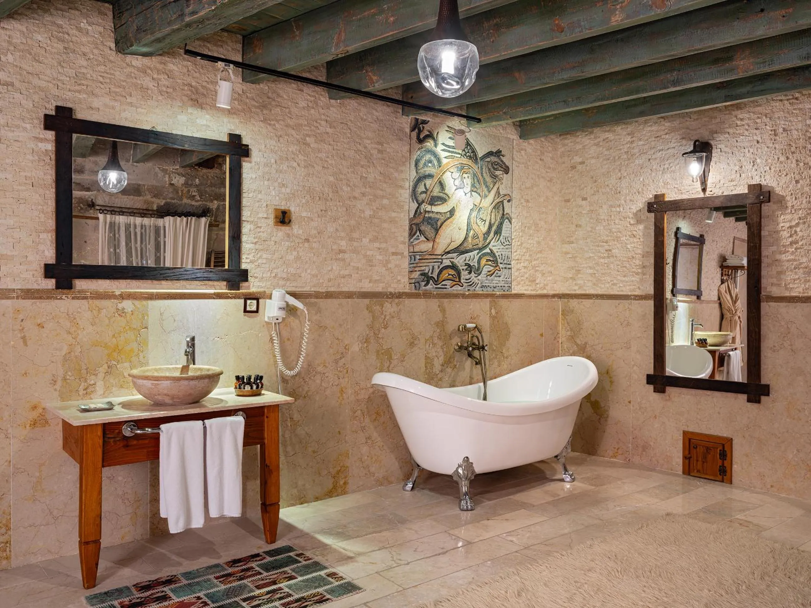 Bathroom in Kelebek Cave Hotel