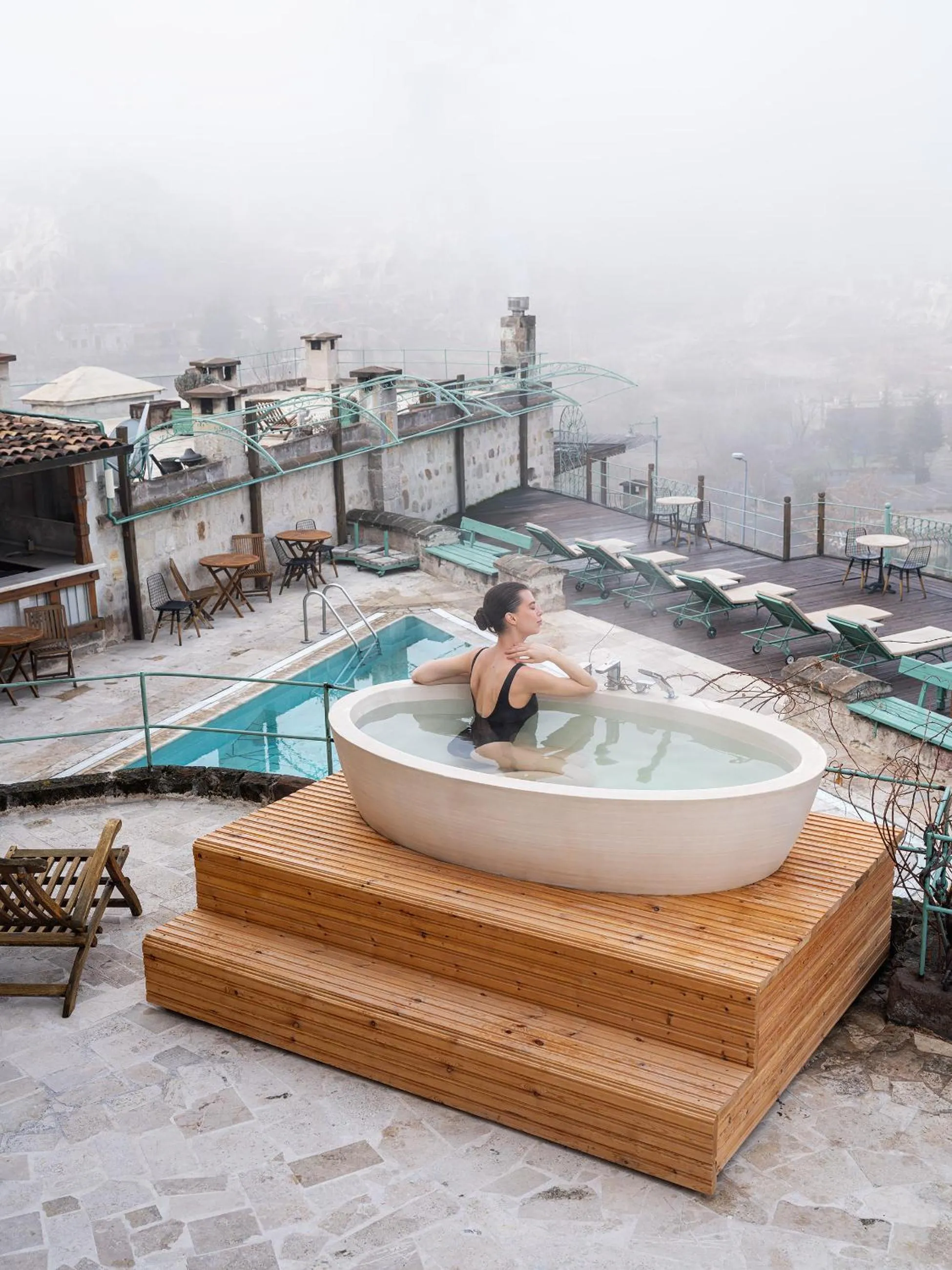 Natural landscape in Kelebek Cave Hotel