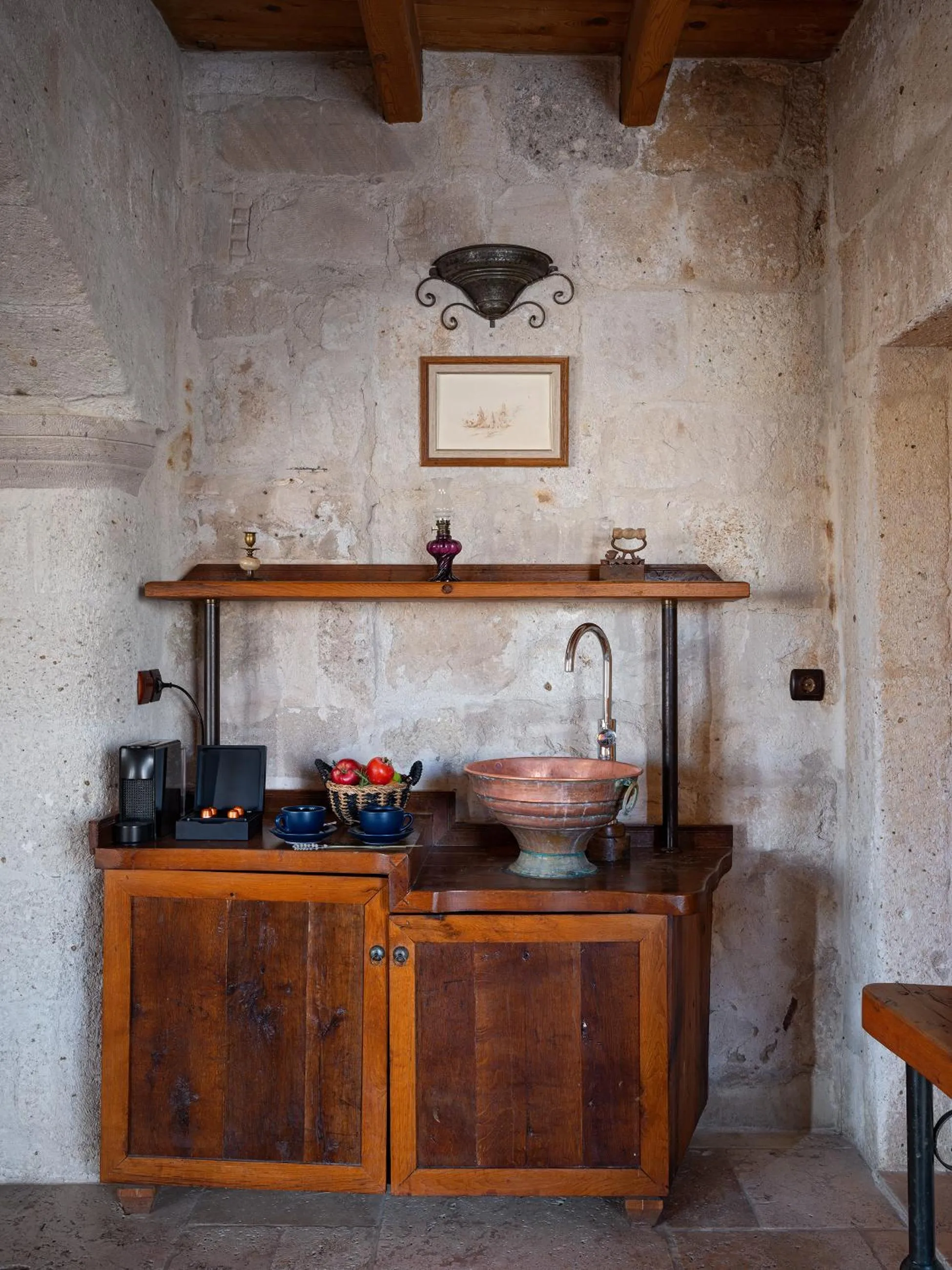 Decorative detail in Kelebek Cave Hotel