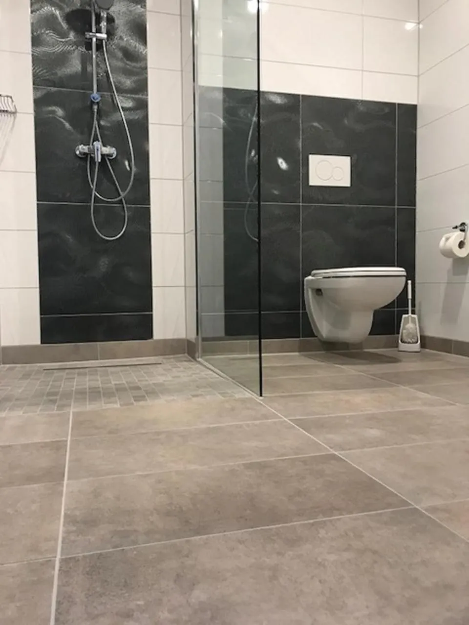 Shower in Hotel an der Burgschänke