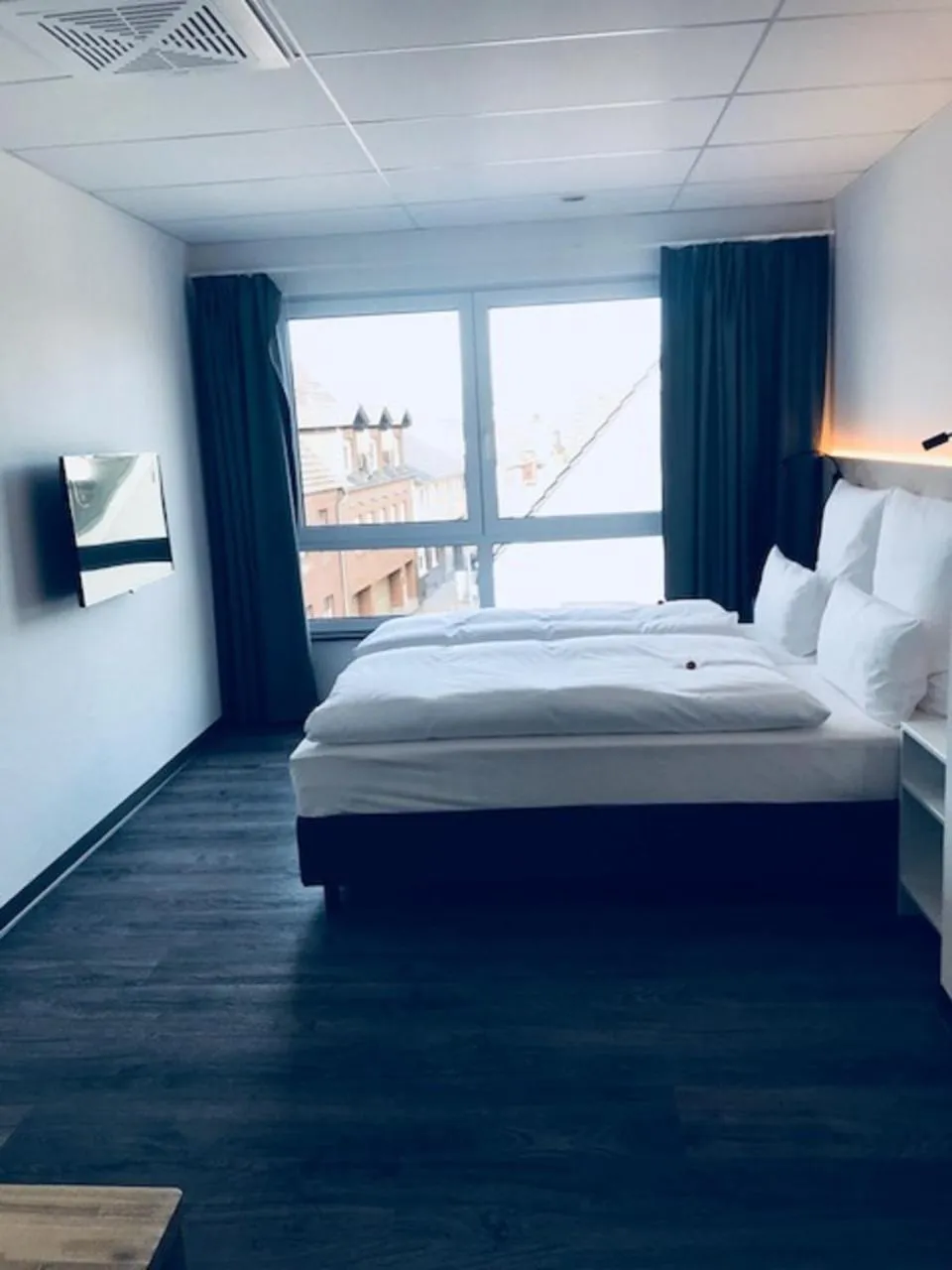 Bed in Hotel an der Burgschänke