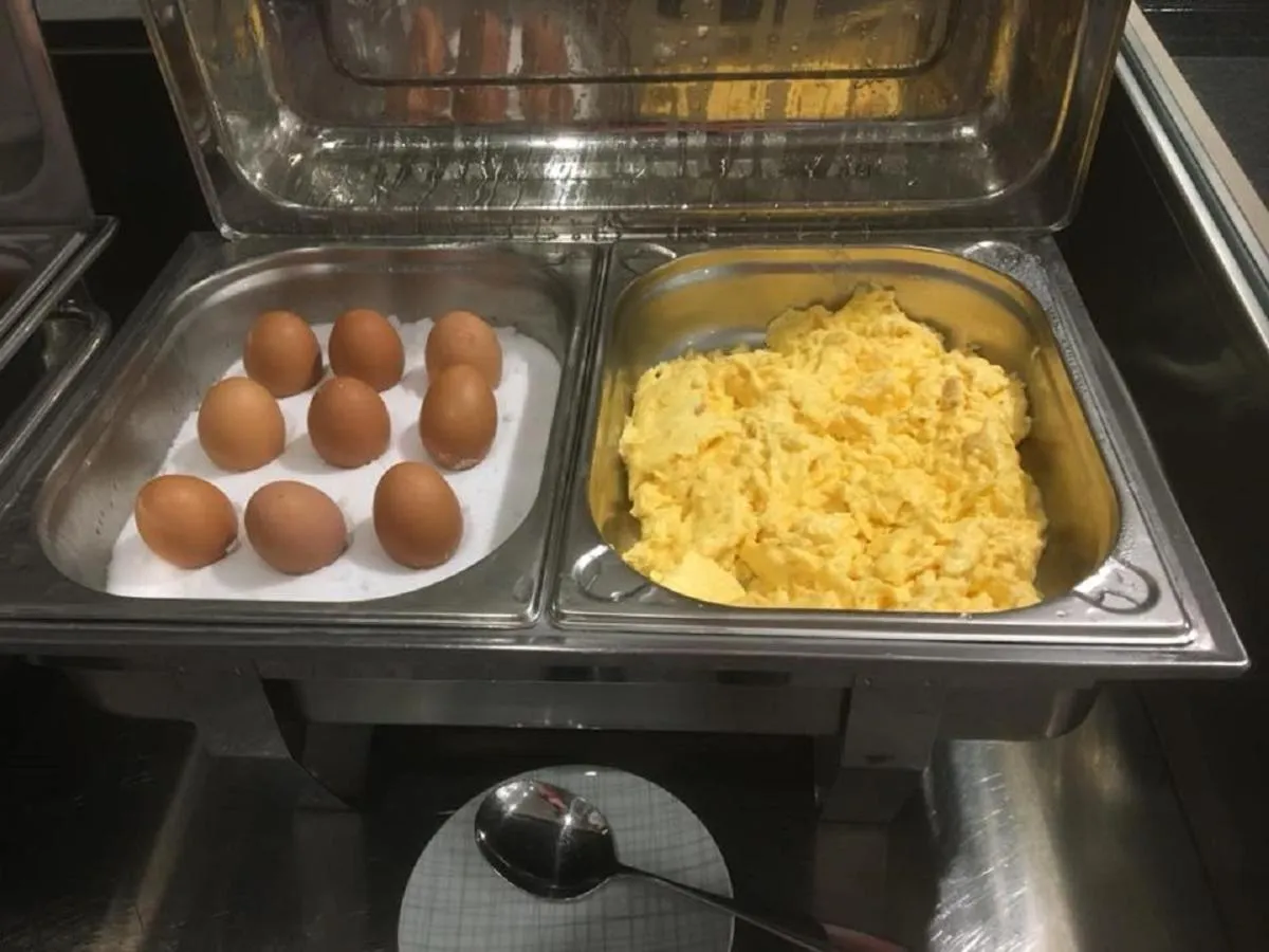 Buffet breakfast in Hotel an der Burgschänke