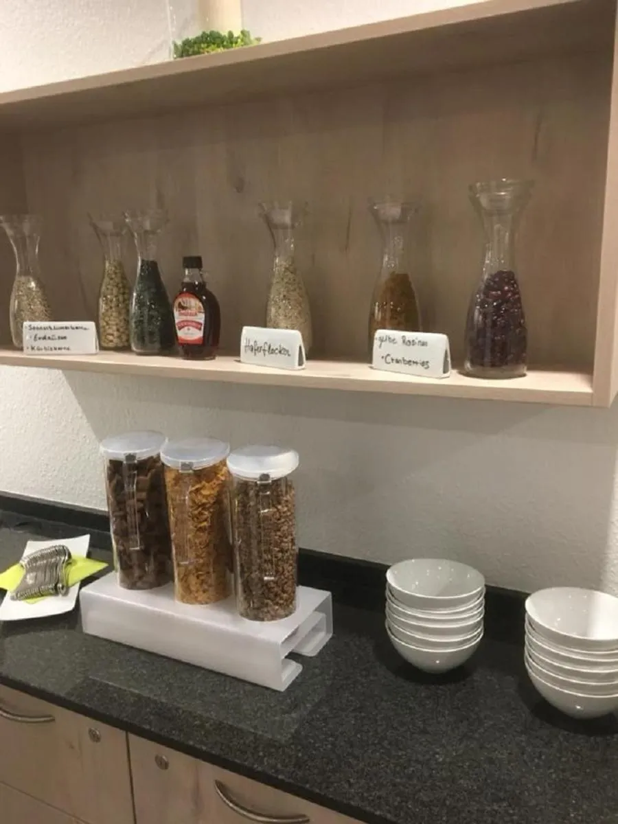 Buffet breakfast in Hotel an der Burgschänke