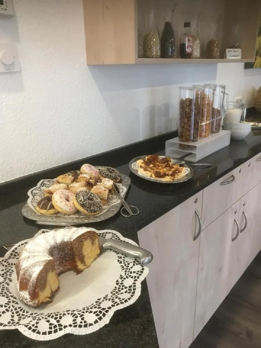 Buffet breakfast in Hotel an der Burgschänke