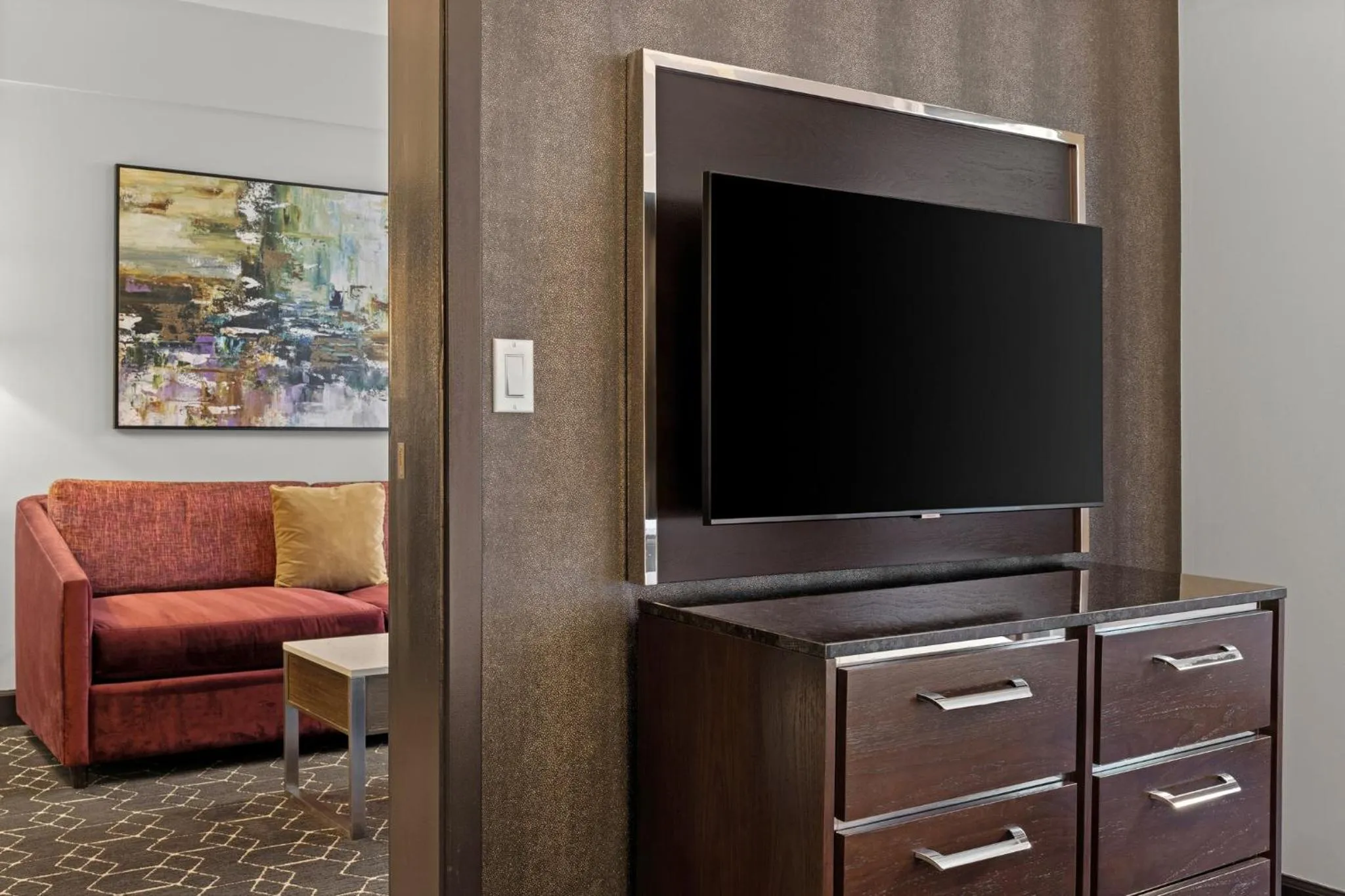 Living room in Club Wyndham Canterbury